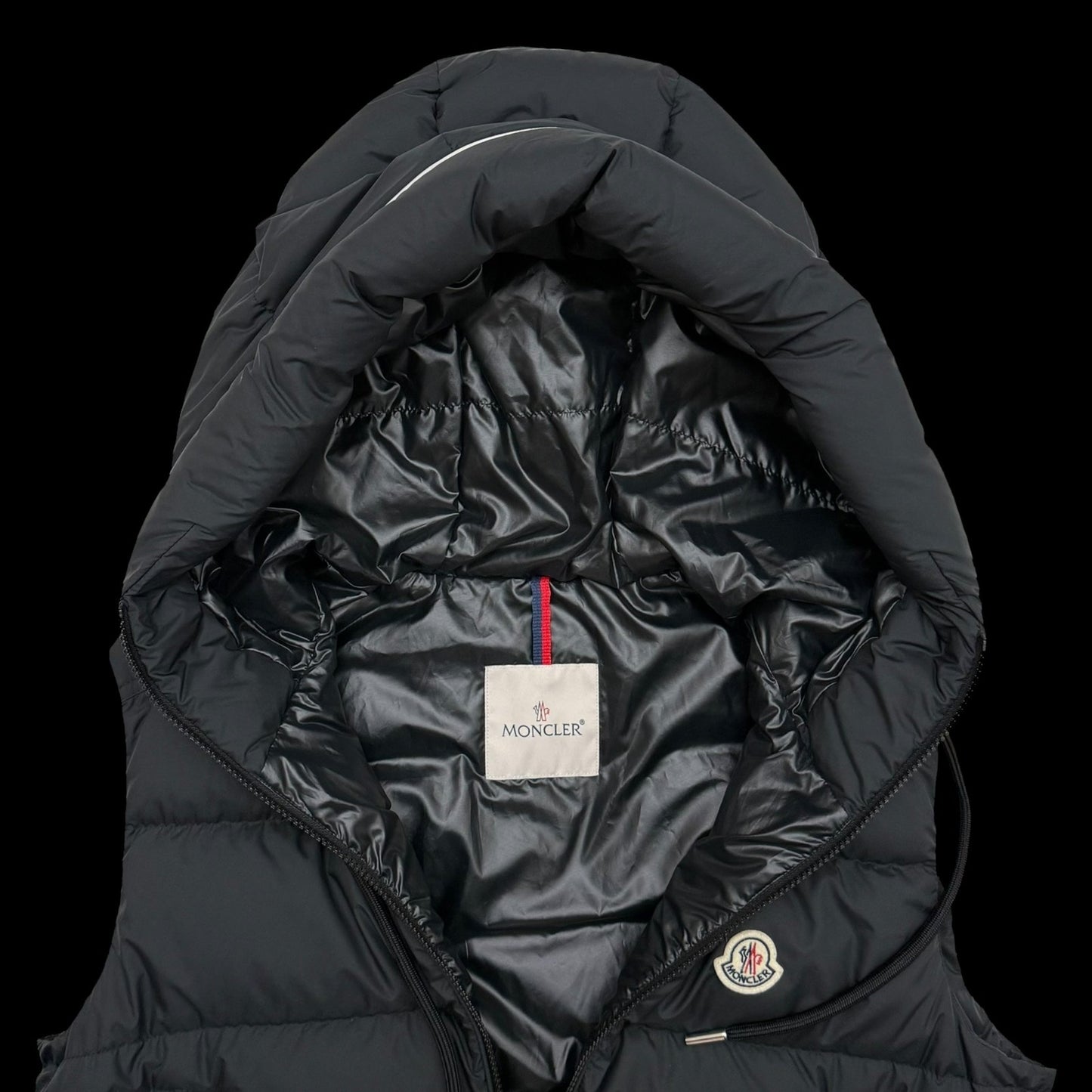 Moncler Cardamine Down Vest Black (Fits M-L)
