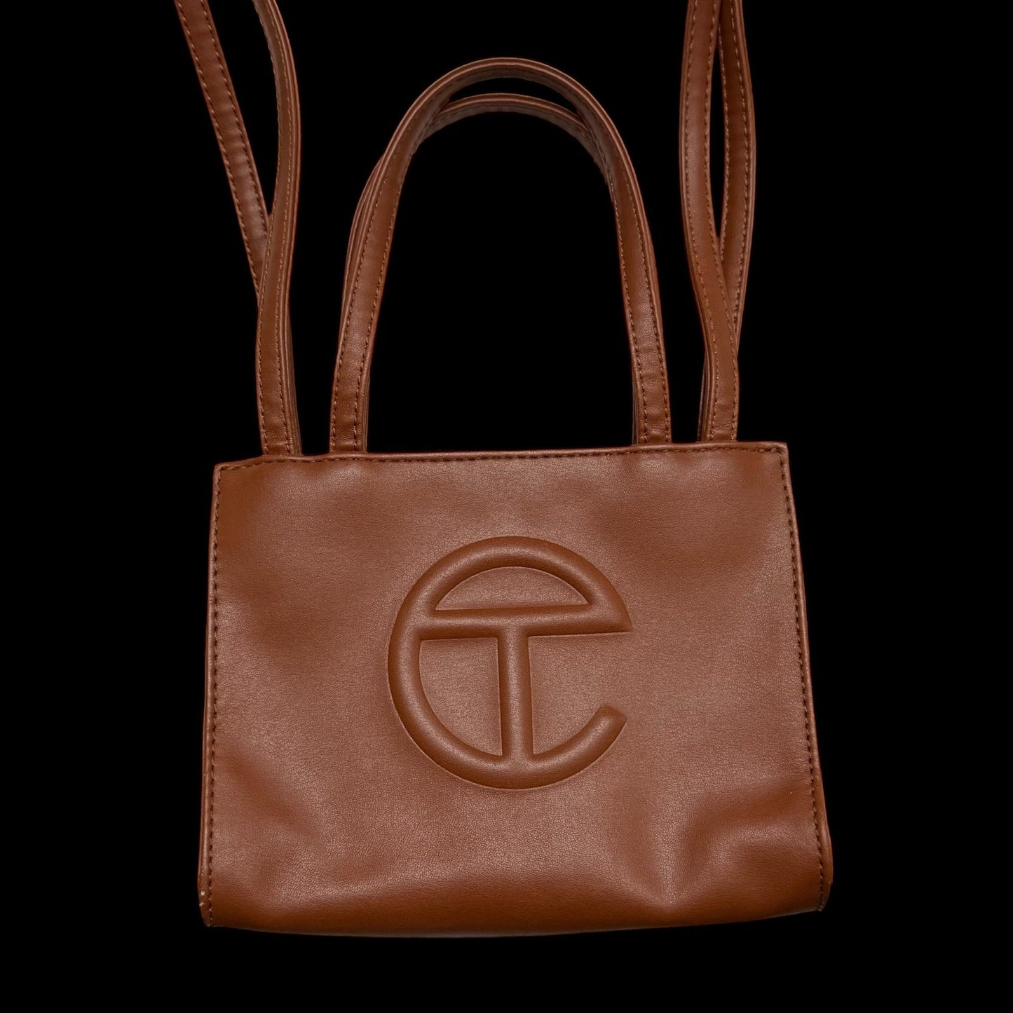 Telfar Small Shopping Bag Brown