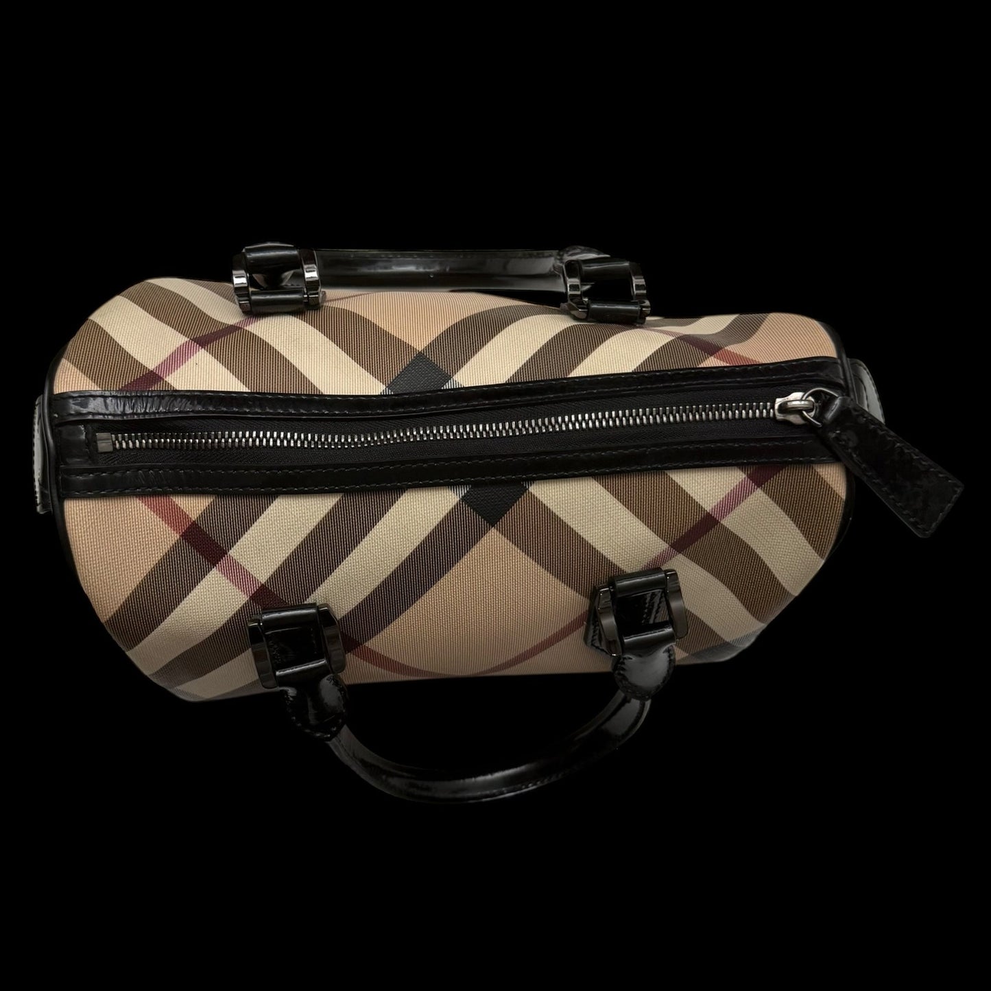 Burberry Nova Check PVC Chester Boston Bag