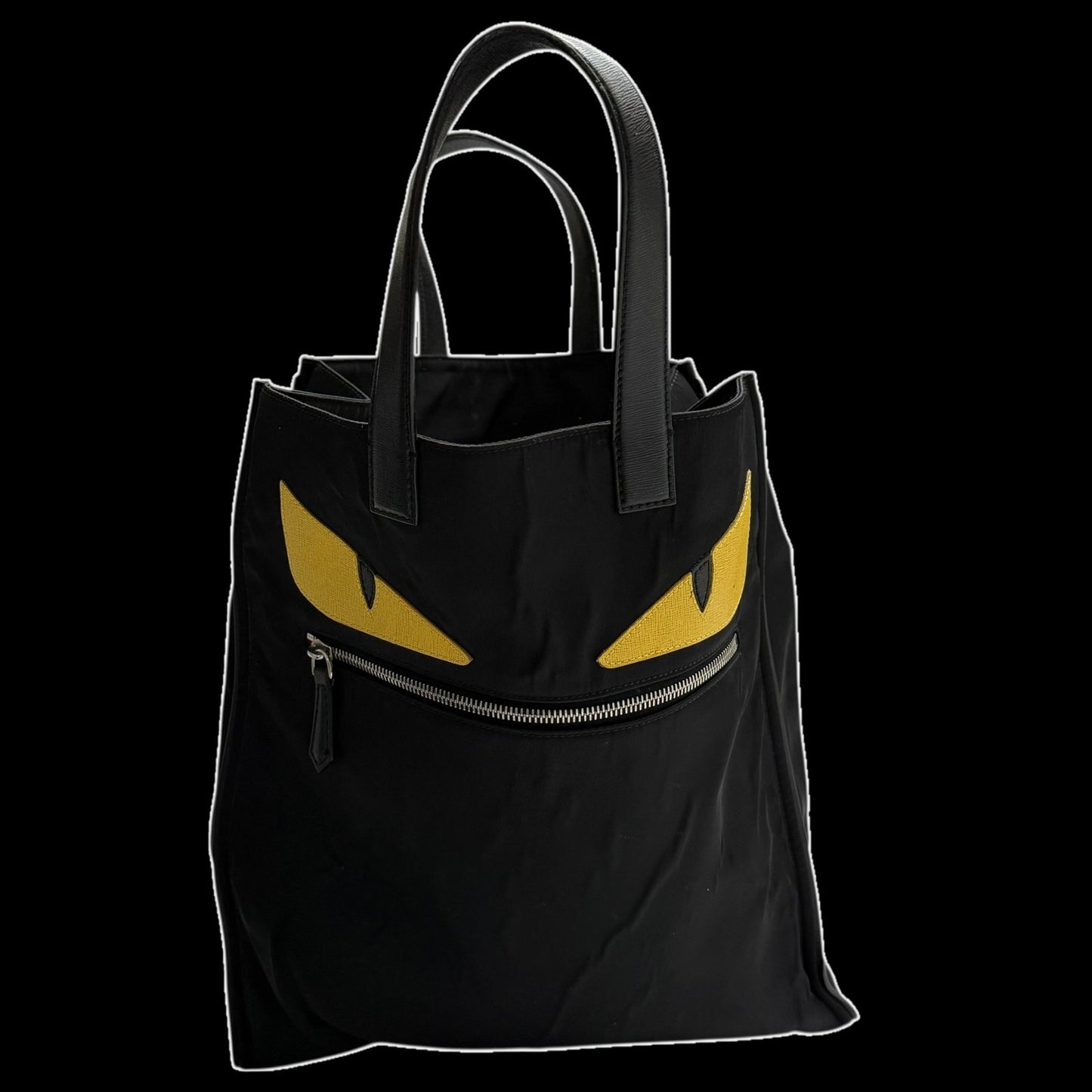 Fendi Monster Tote Bag Black