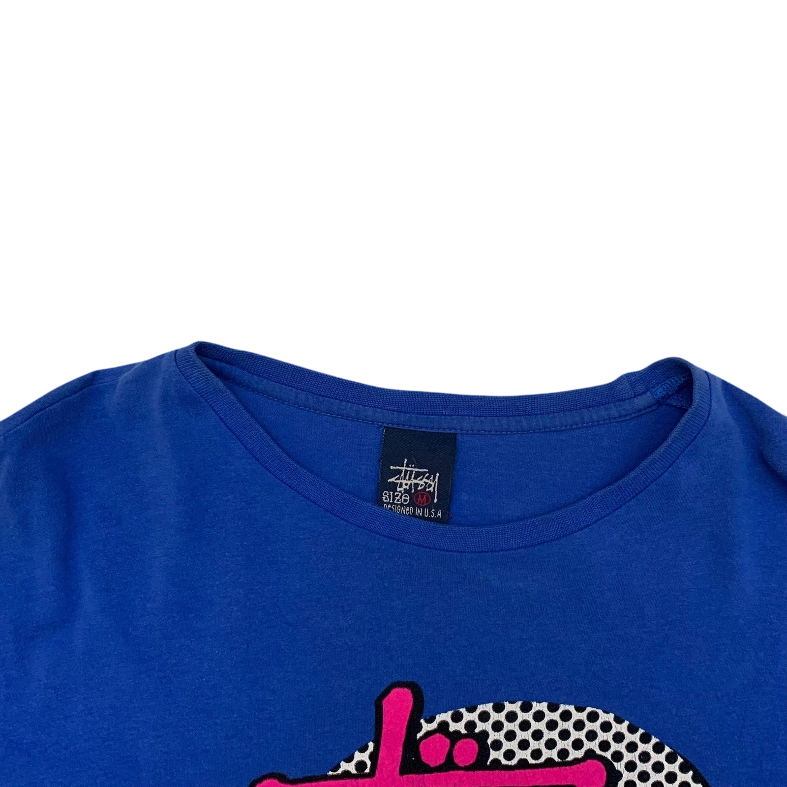 Stussy Vintage 00s Pop Speech Bubble T-Shirt (Fits S-M)