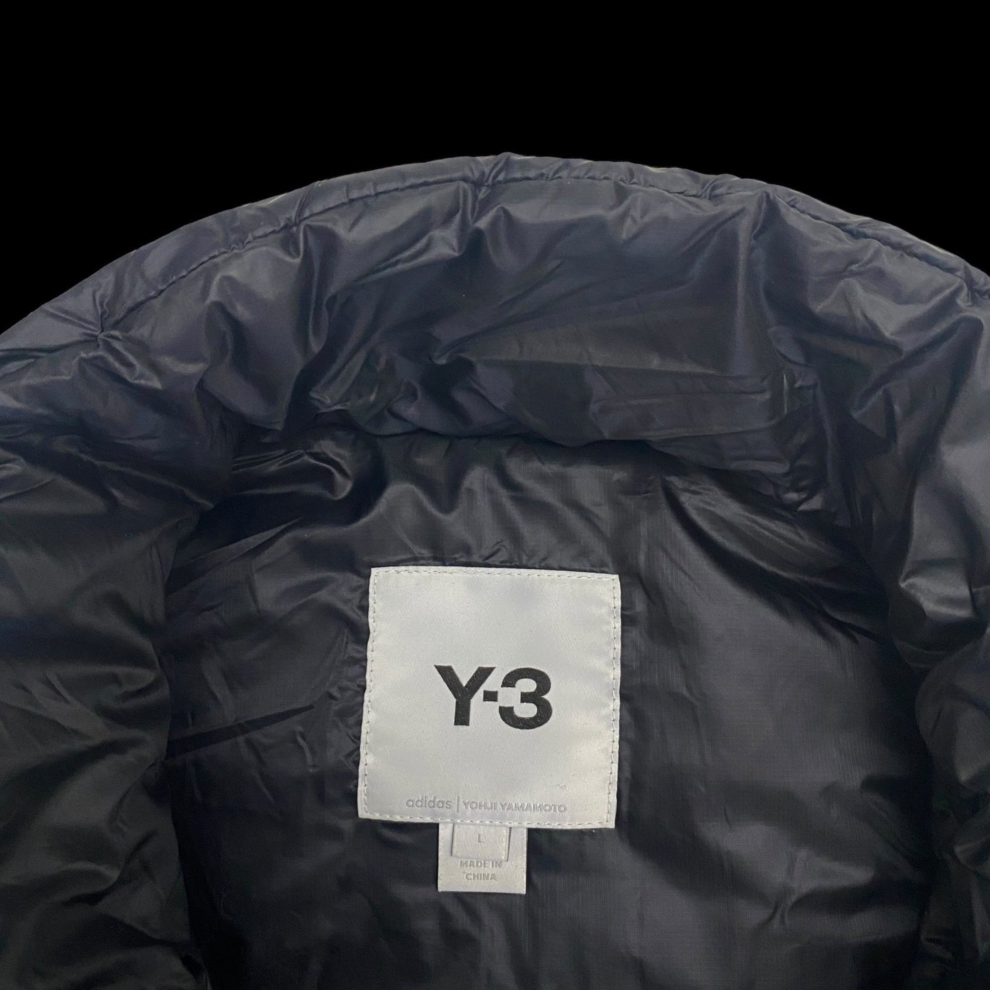 Y-3 CH3 Puffer Vest Black (Fits L-XL)