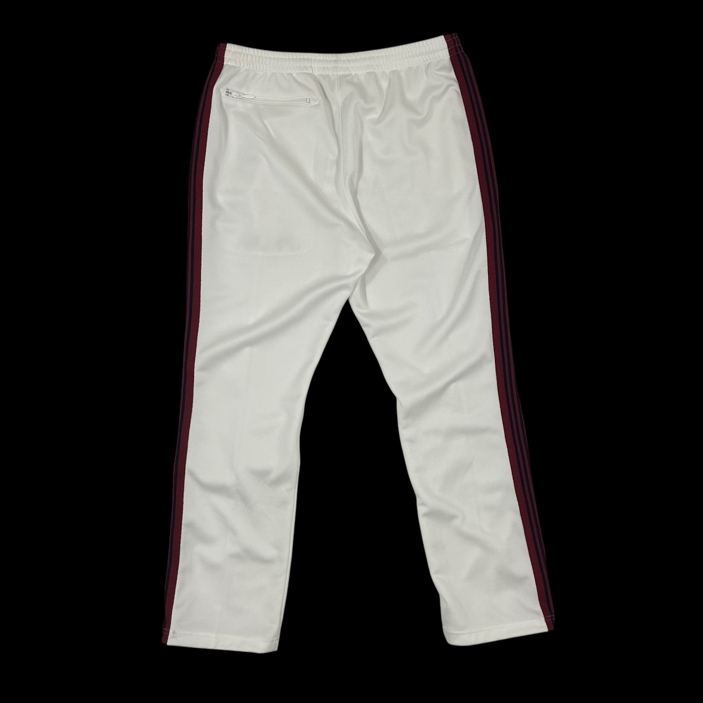 Needles Poly Smooth Track Pants White/Red/Purple (Size L)