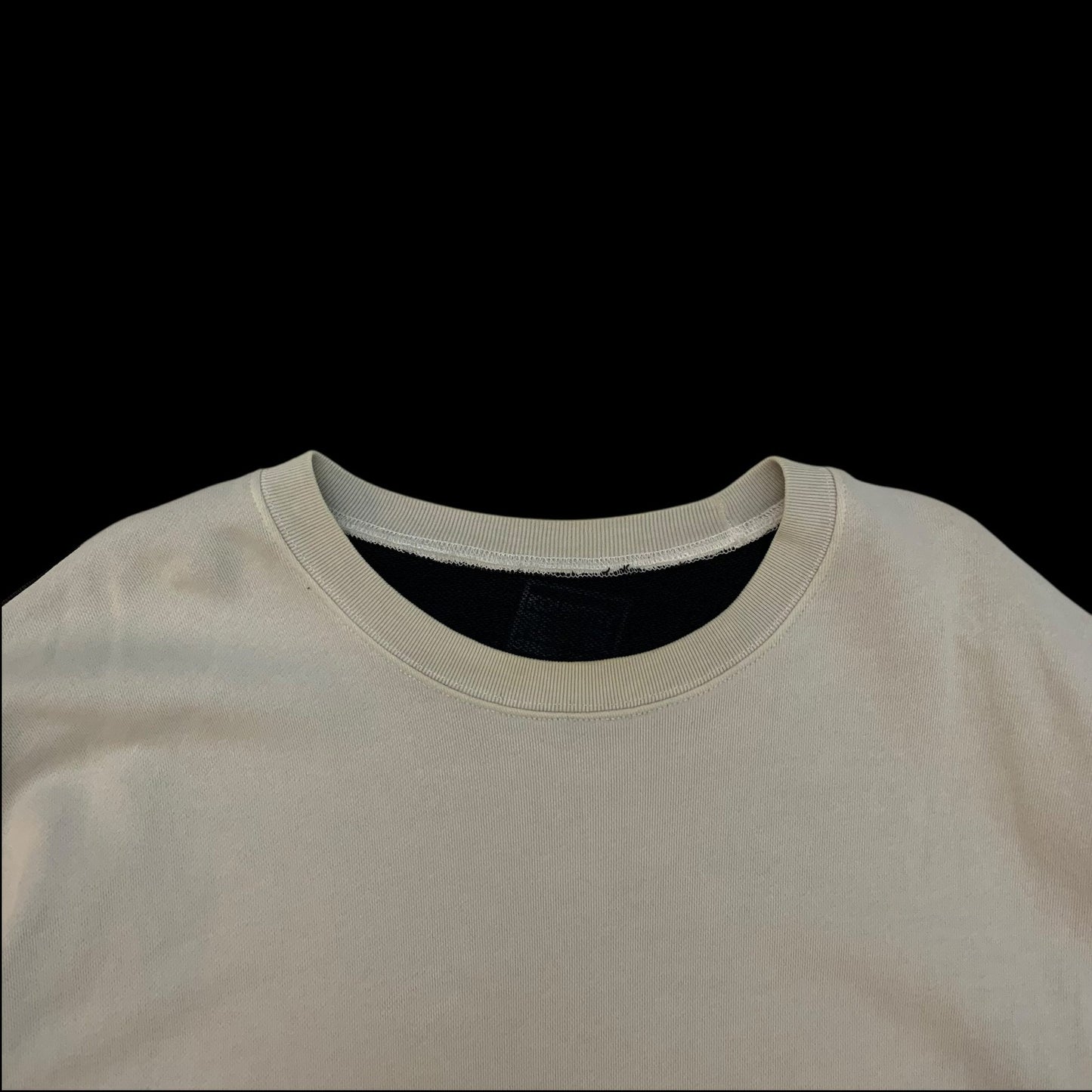 Kapital 2 Tone Remake Oversized Bone Sweater (Free size)
