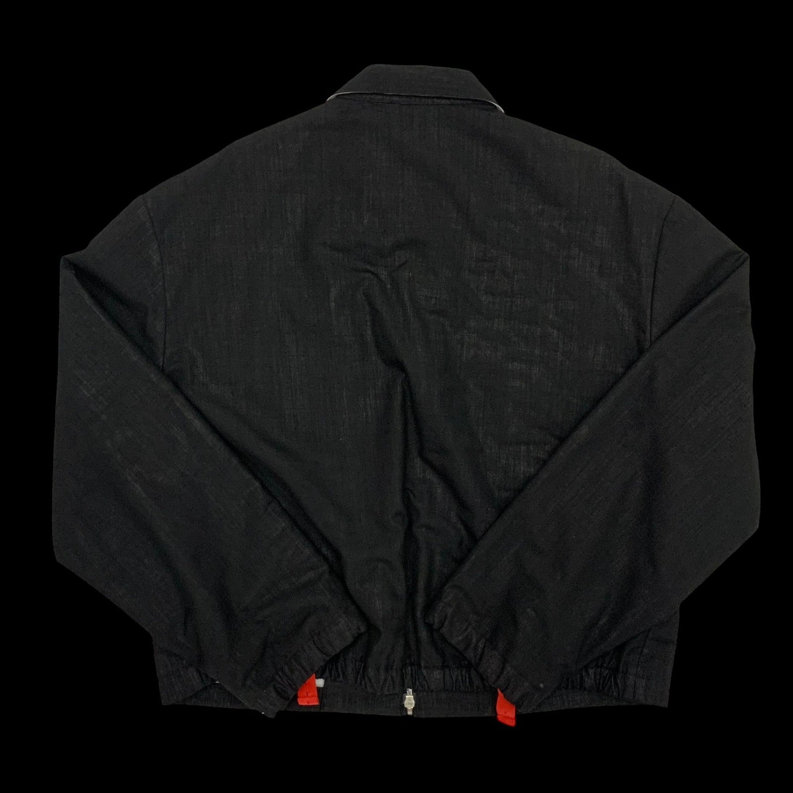 Acne Studios Zip-Embellished Wool-Blend Jacket Black (Fits L-XL)