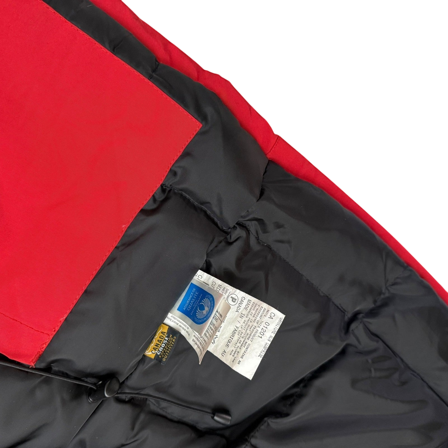 Canada Goose Vintage Expedition Down Fur-Trim Parka Red (Fits M-L)