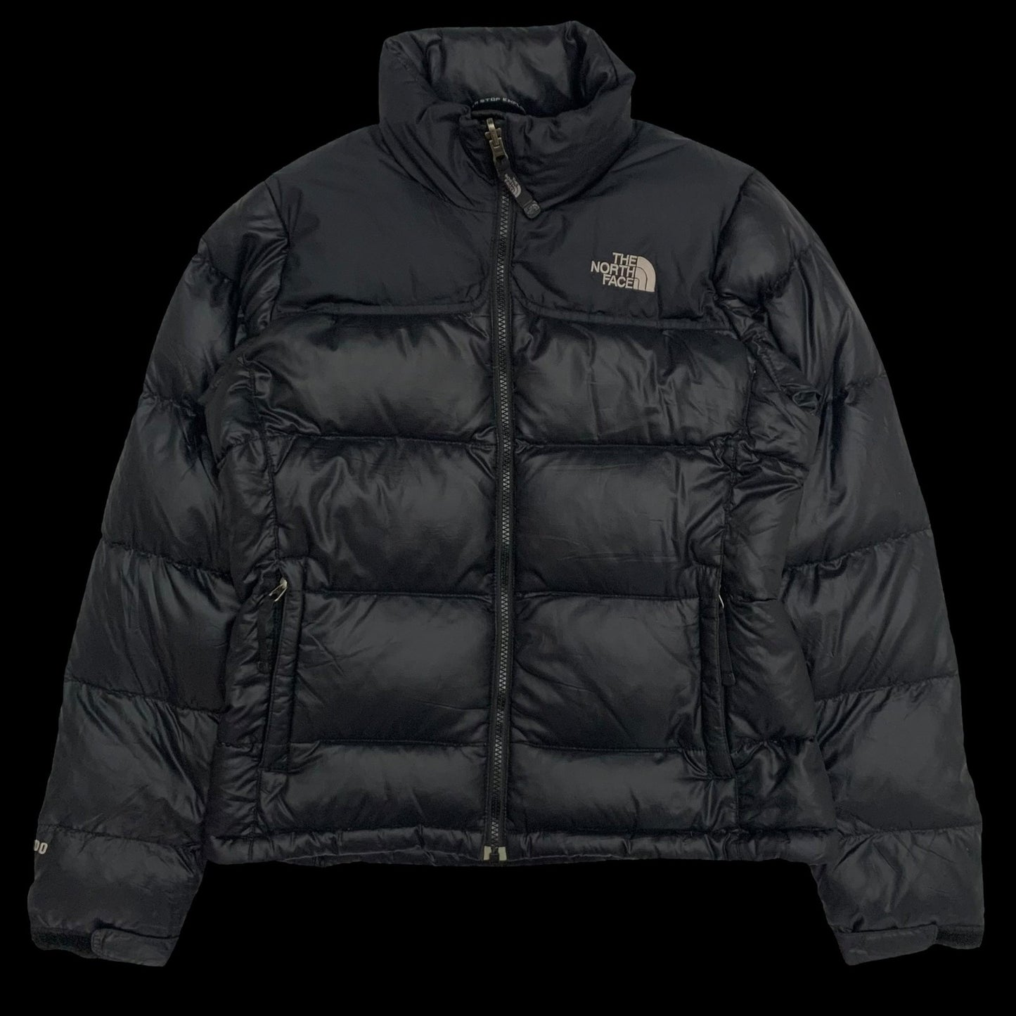 The North Face Womens Nuptse 700 Down Puffer Jacket Black (Size S Womens)