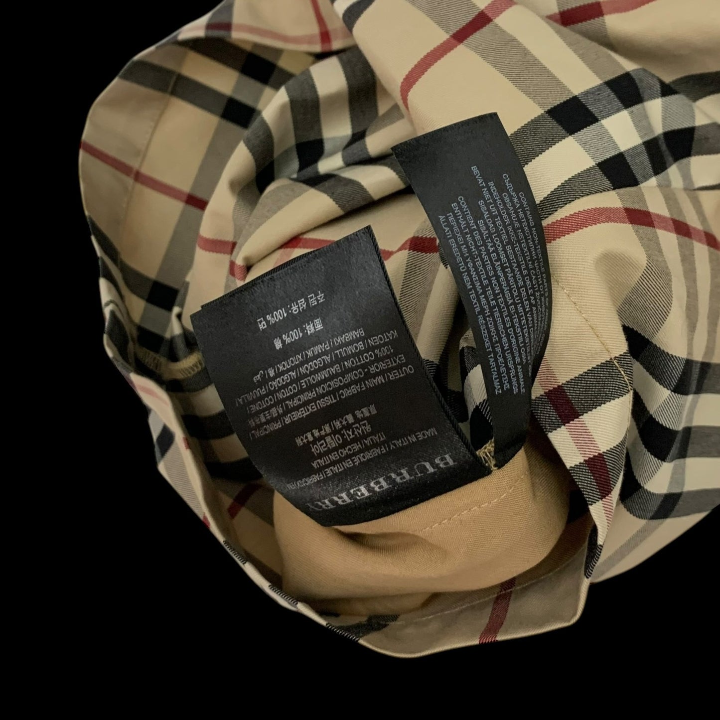 Burberry x Gosha Rubchinskiy Nova Check Shorts (Size M)