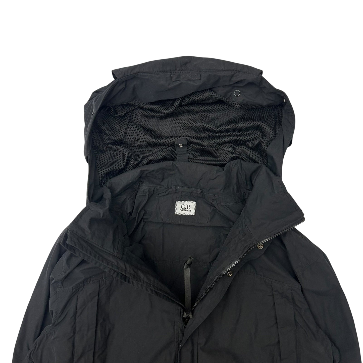 C.P. Company Memri Goggle Nylon Jacket Black (Fits L-XL)