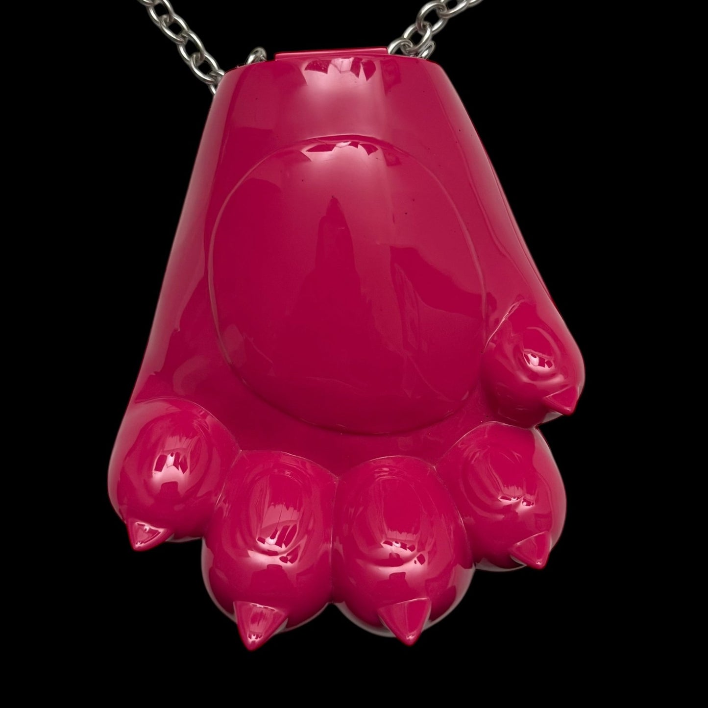 Kenzo 2015 Tiger Paw Clutch Bag Pink