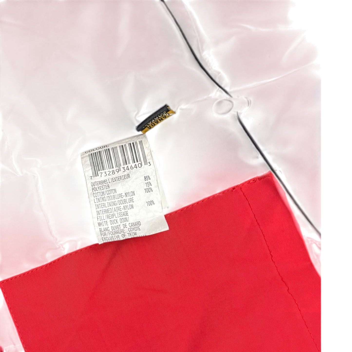 Canada Goose Vintage Expedition Down Fur-Trim Parka Red (Fits M-L)