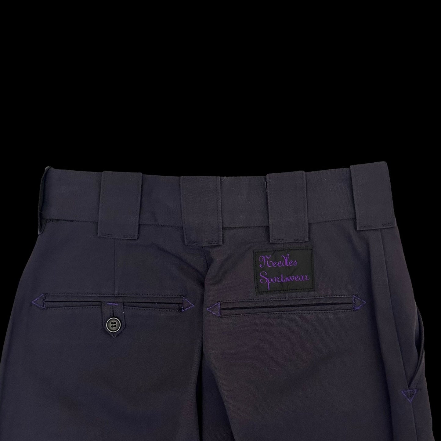 Vintage Needles Sportswear Trousers Purple