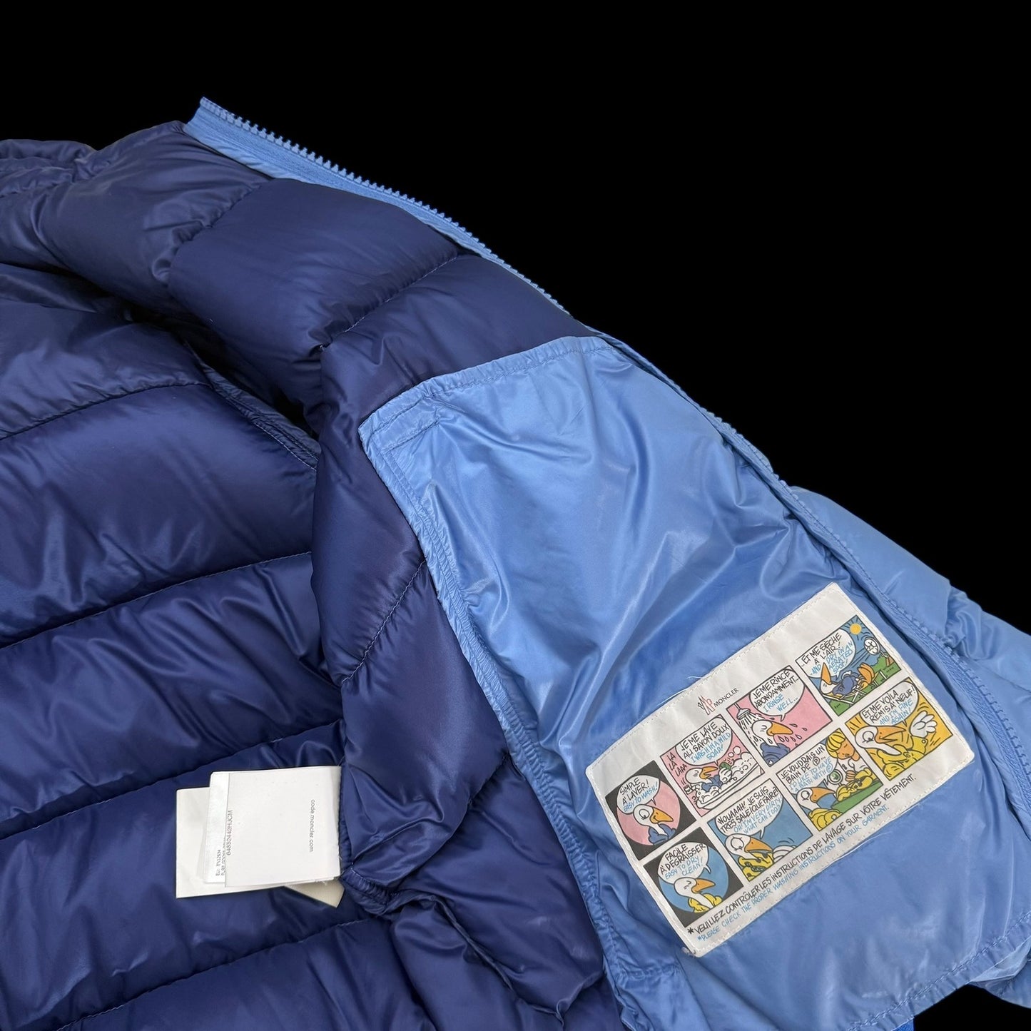 Moncler Jeanbart Down Jacket Light Blue (Fits M)