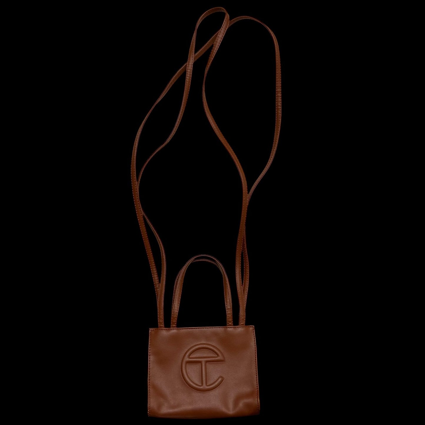 Telfar Small Shopping Bag Brown