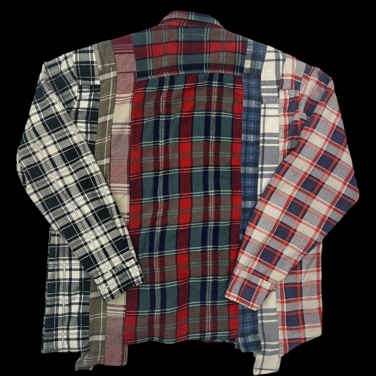 Needles Rebuild 7 Cut Flannel Shirt (Fits S/M)