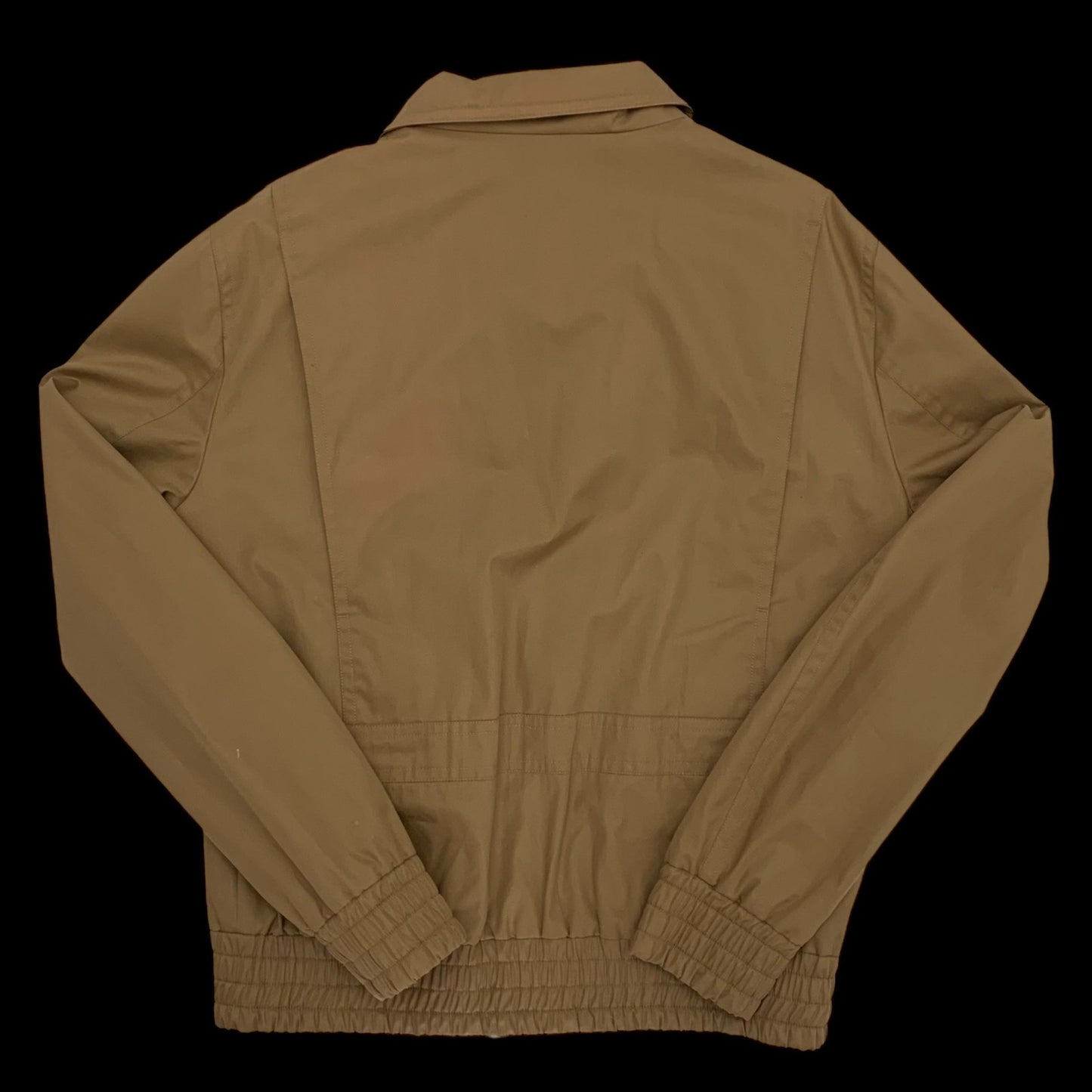 Ami Zipped Harrington Jacket Beige (Size L)