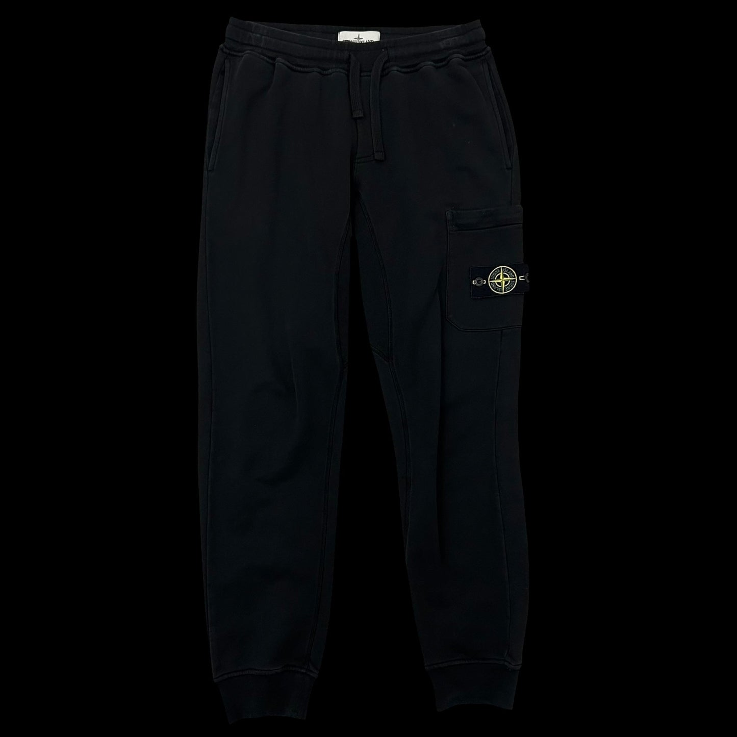 Stone Island Track Pants Black (Fits 30”-34”)