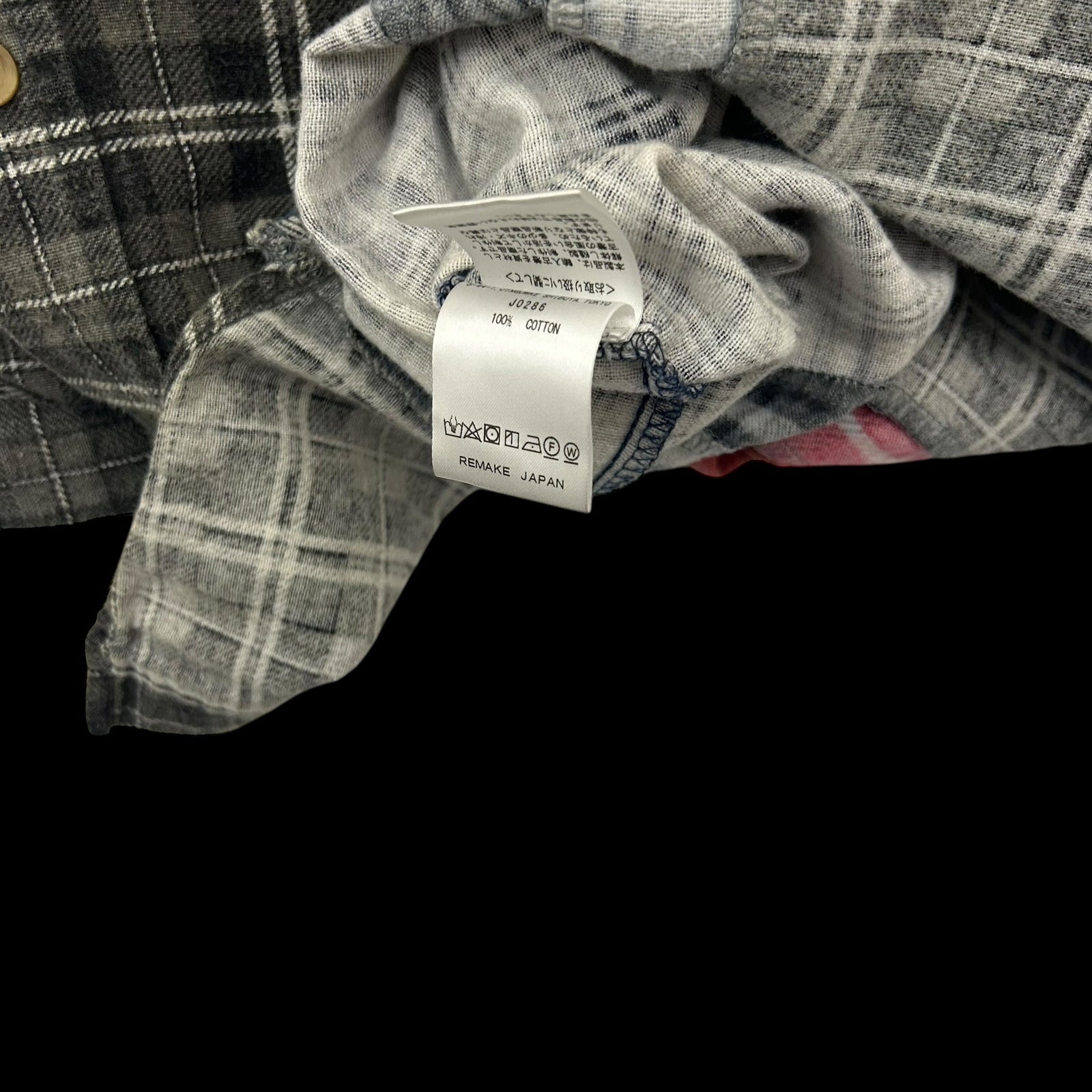 Needles Rebuild 7 Cut Flannel Shirt (Size L)
