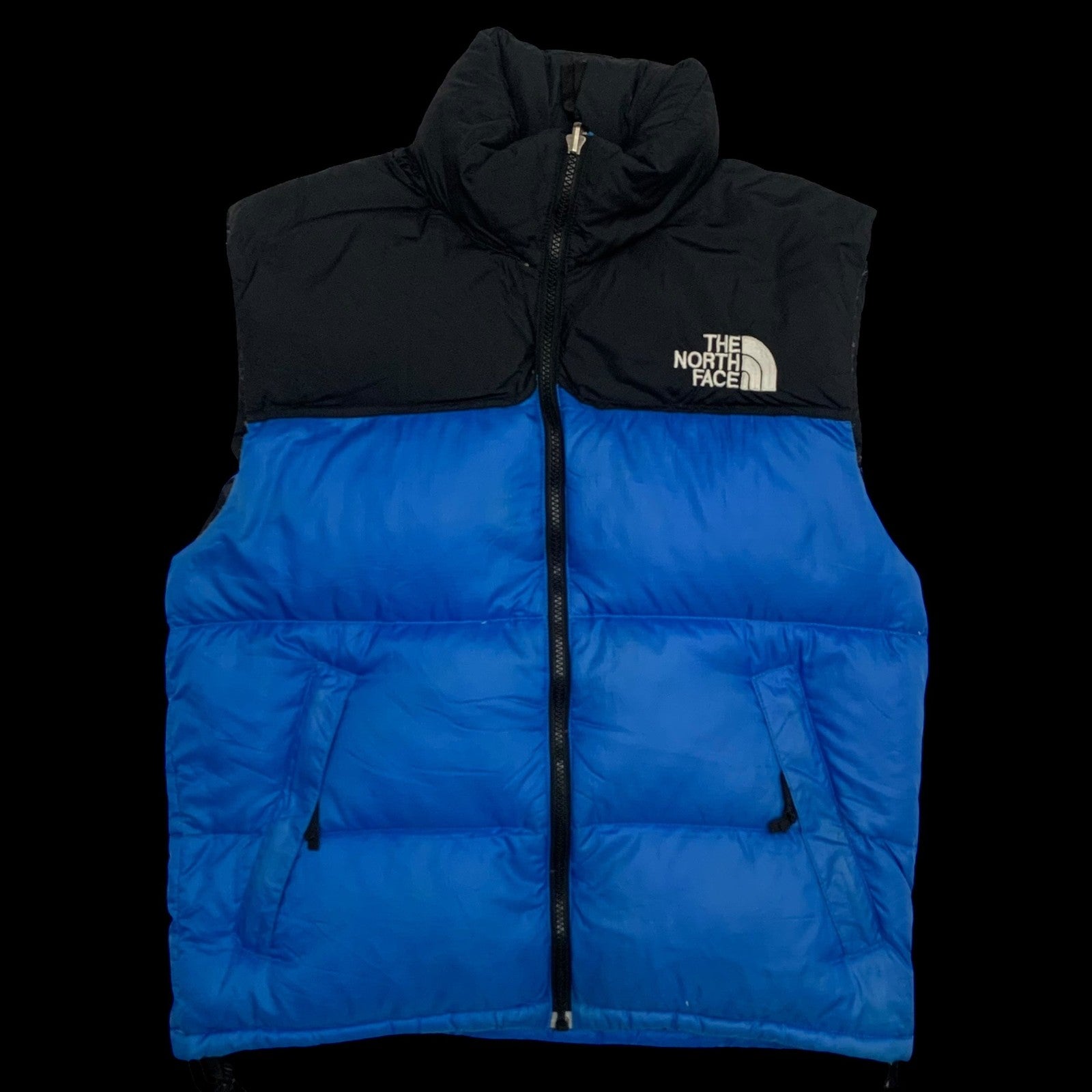 The North Face Nuptse 700Down Puffer Jacket Blue/Black (Size S)