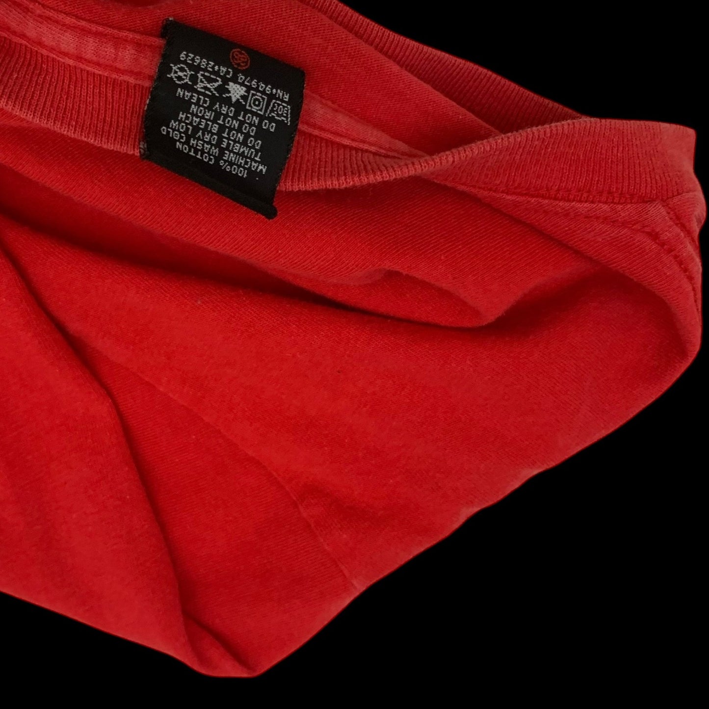 Stussy Vintage 00s Color Dot Longsleeve Red (Fits S-M)