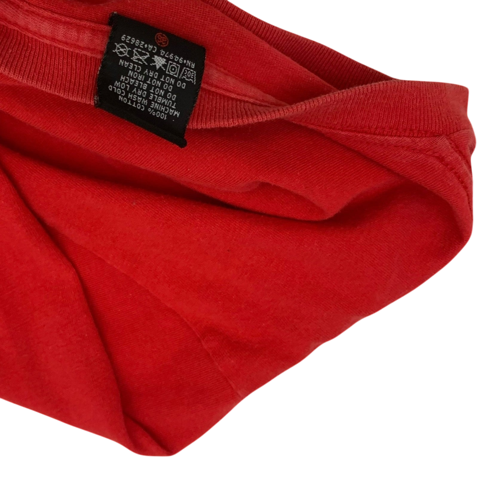 Stussy Vintage 00s Color Dot Longsleeve Red (Fits S-M)