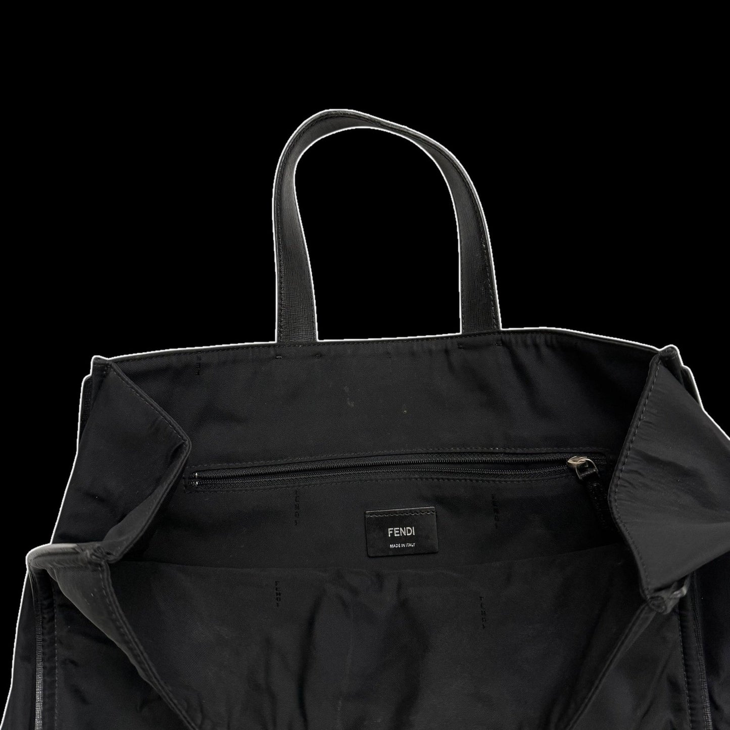 Fendi Monster Tote Bag Black