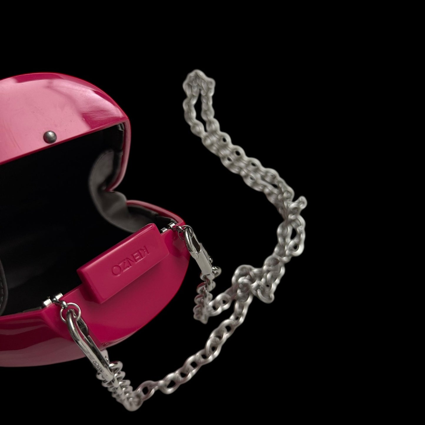 Kenzo 2015 Tiger Paw Clutch Bag Pink