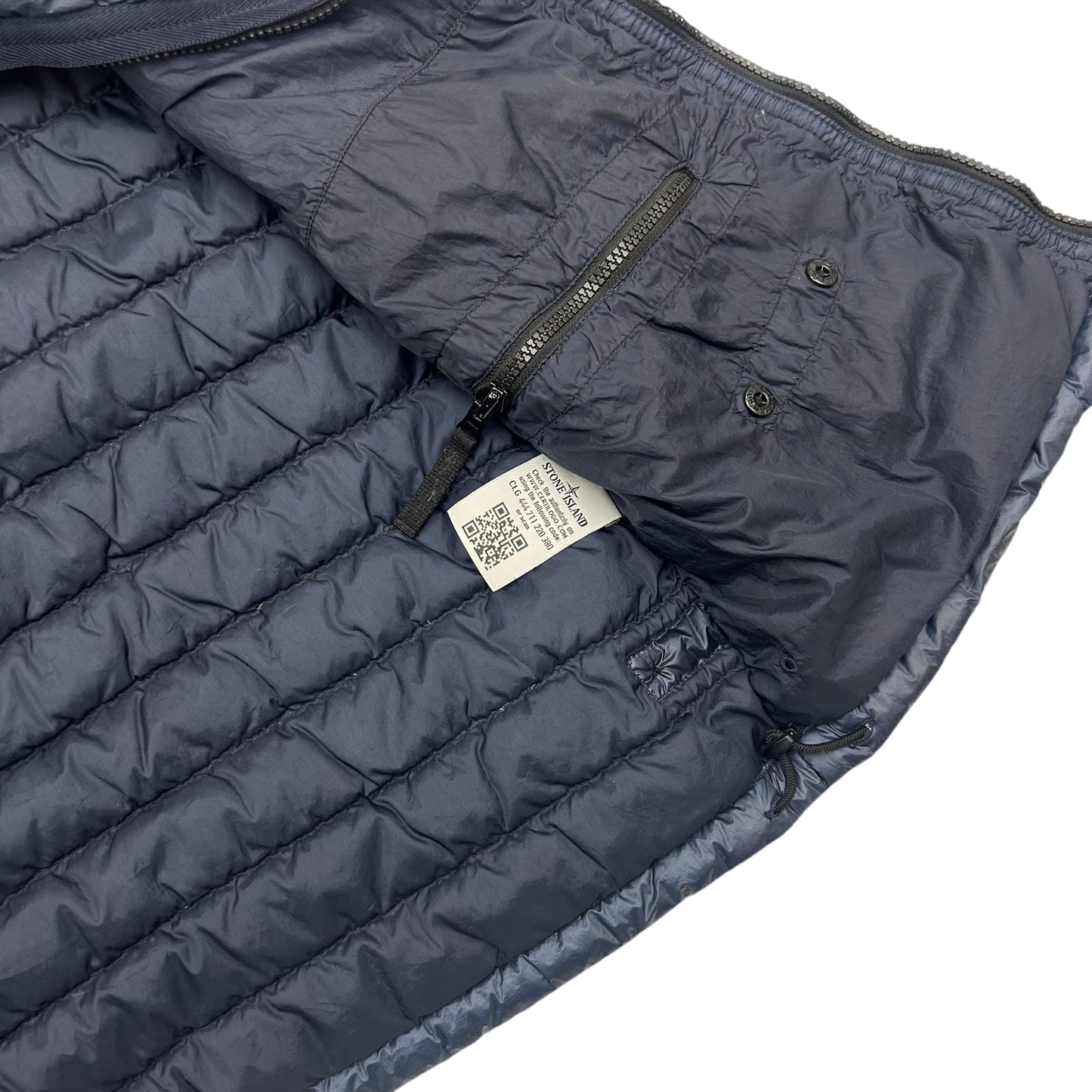 Stone Island Garment Dyed Down Gilet Navy (Fits S/M)