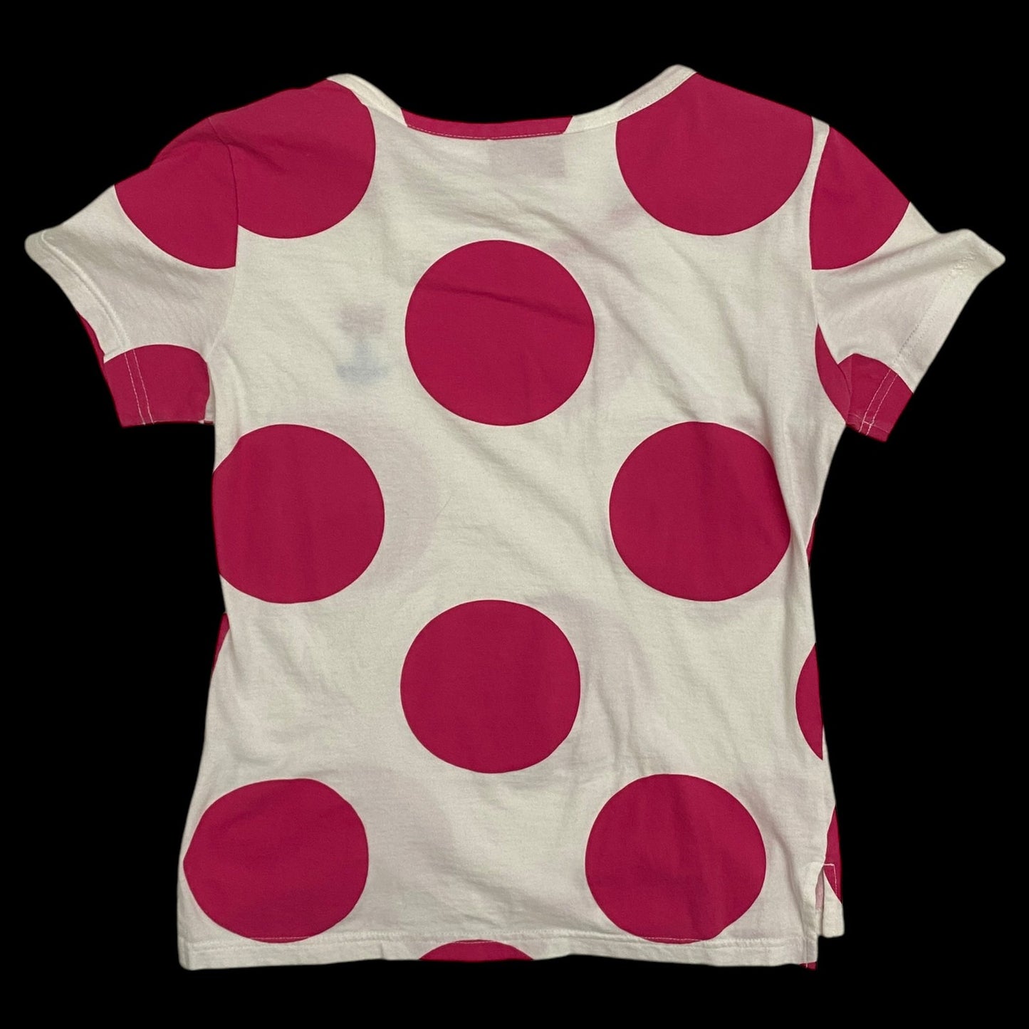 Vivienne Westwood Red Label Vintage Polka Dot T-Shirt Pink (Fits S-M Womens)