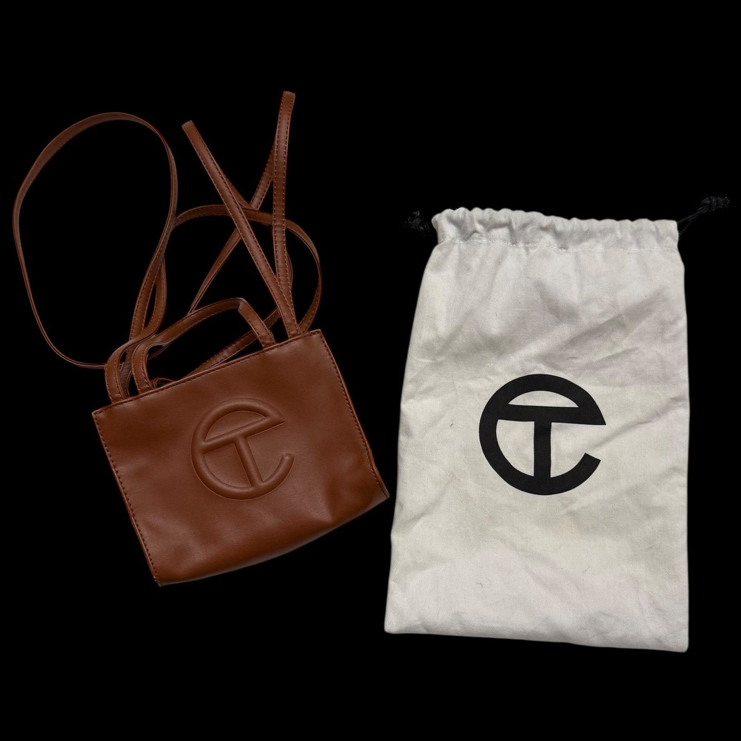Telfar Small Shopping Bag Brown