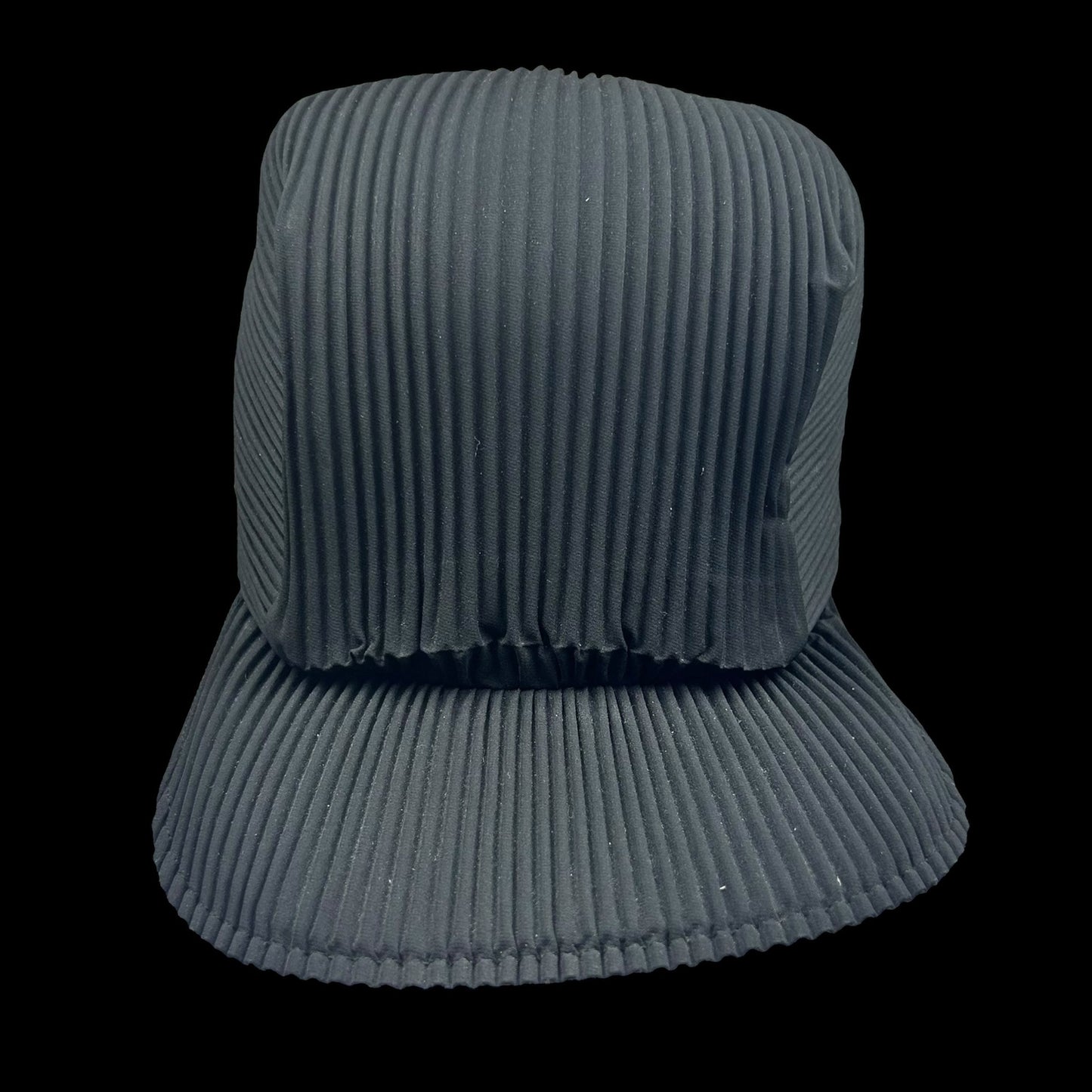 Issey Miyake Homme Plisse BlackPleated Cap