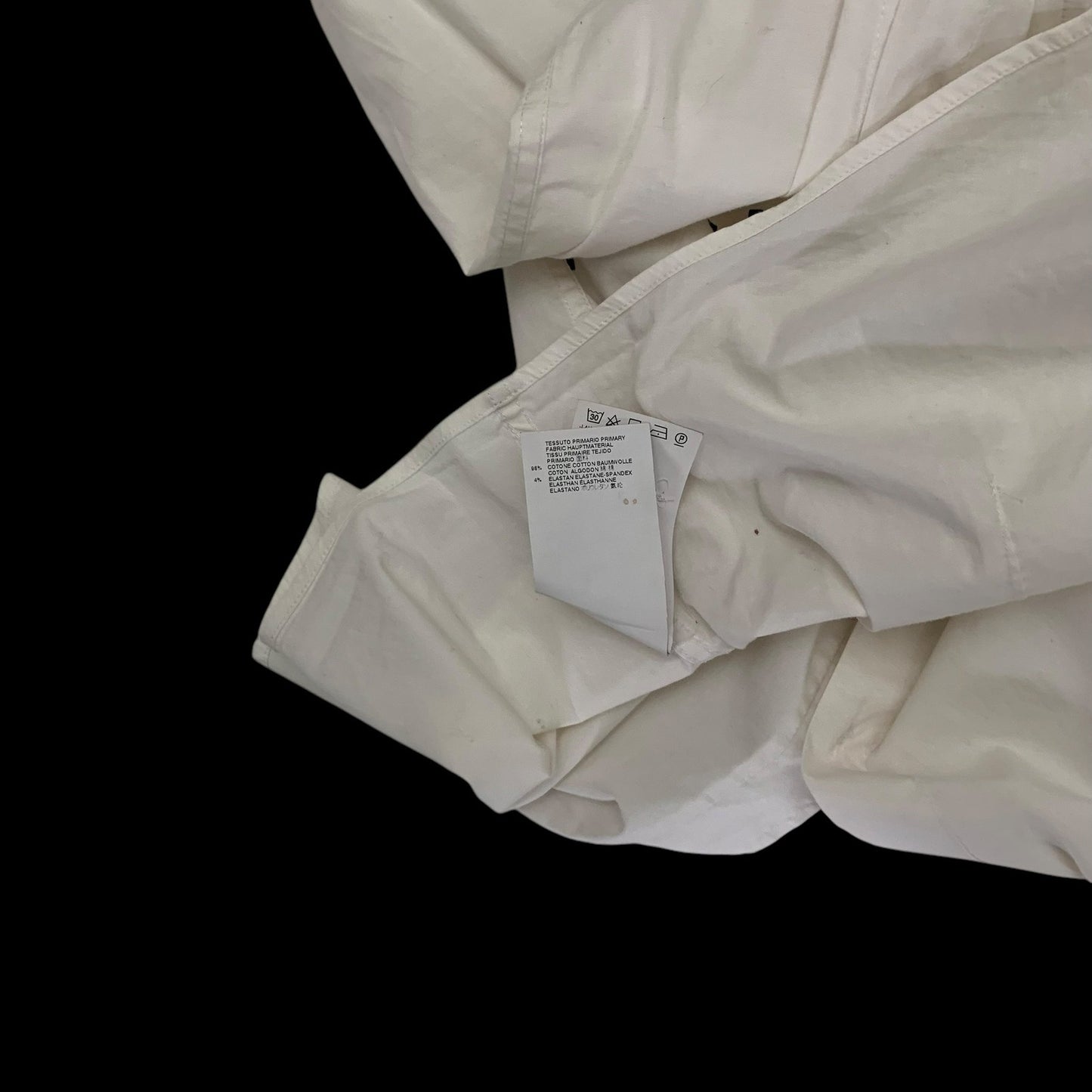 Vivienne Westwood Man Pixel Shirt White (Fits L)