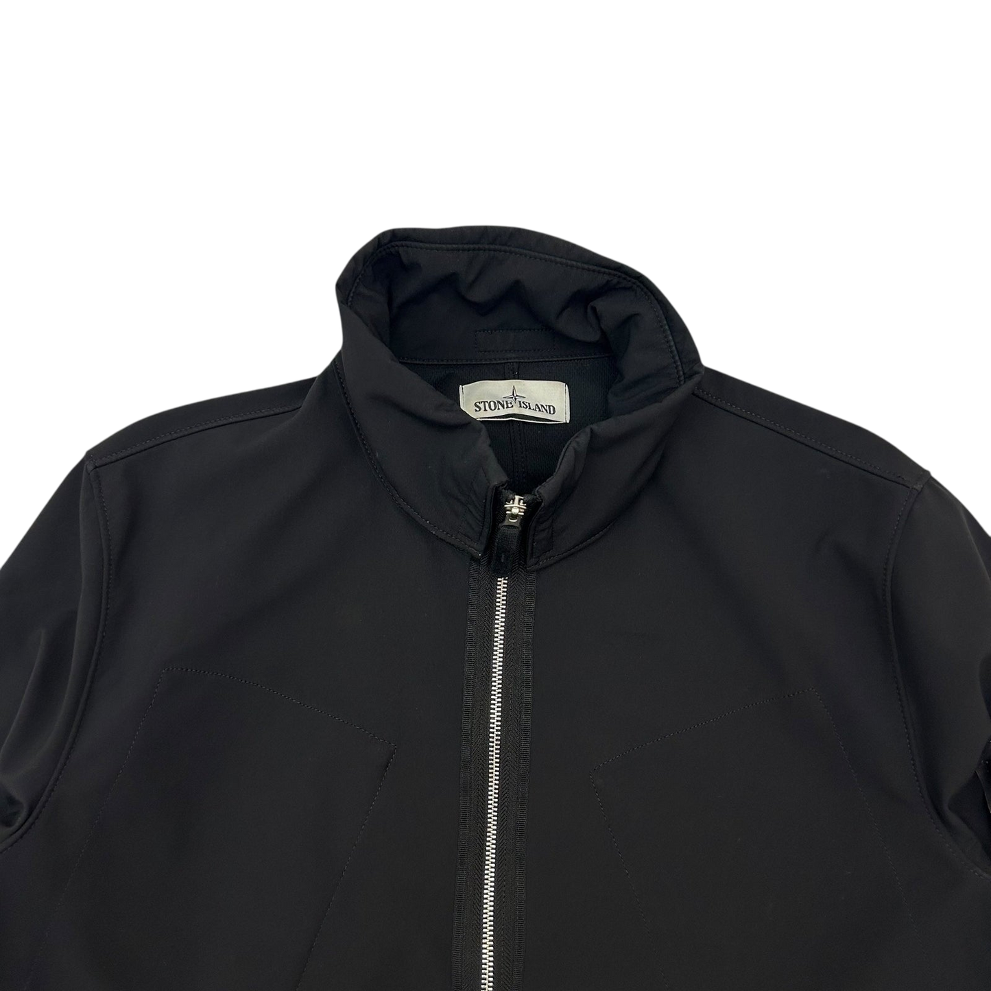 Stone Island Soft Shell R Jacket Black (Fits M/L)