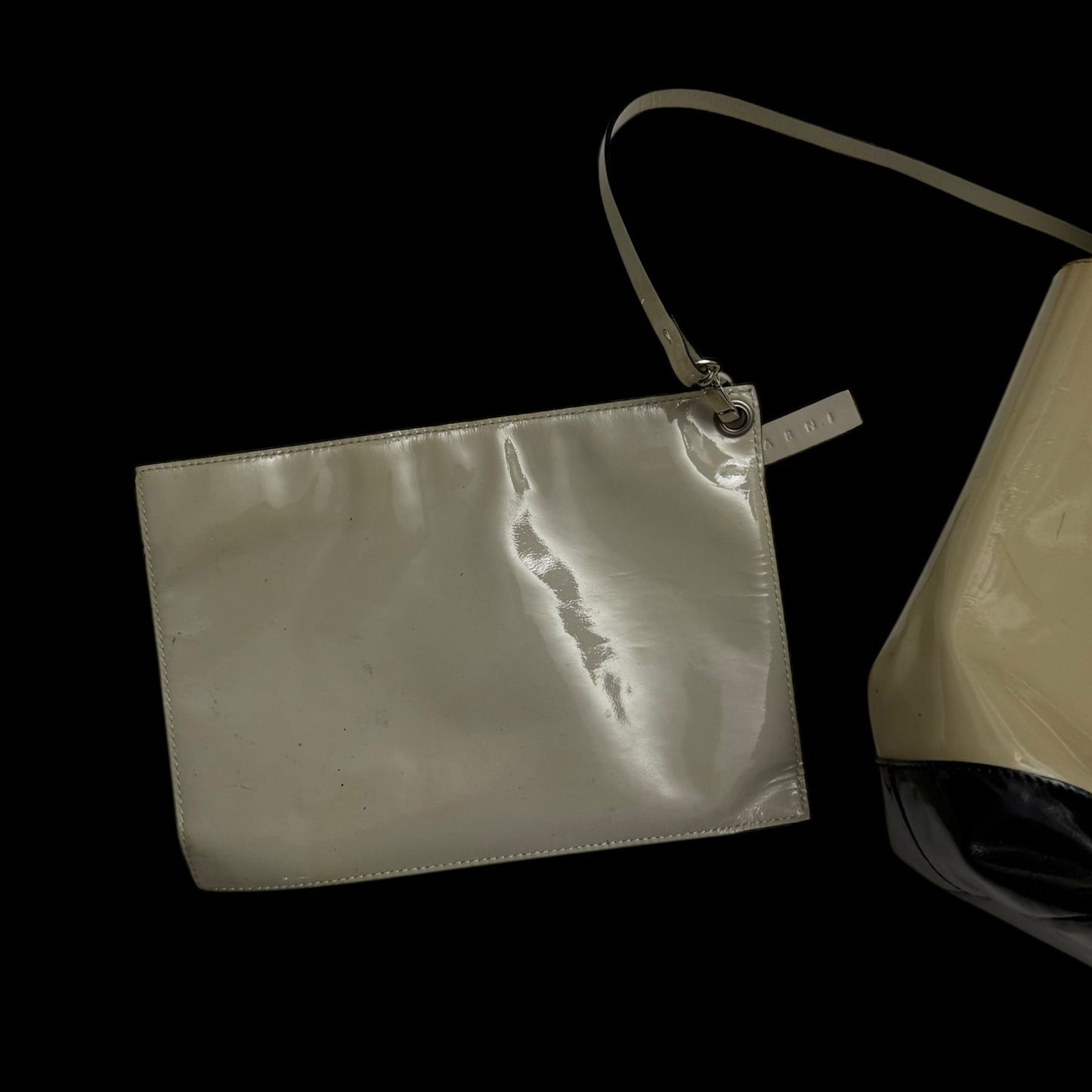 Marni 2011 Colour-Block Patent Leather Bag