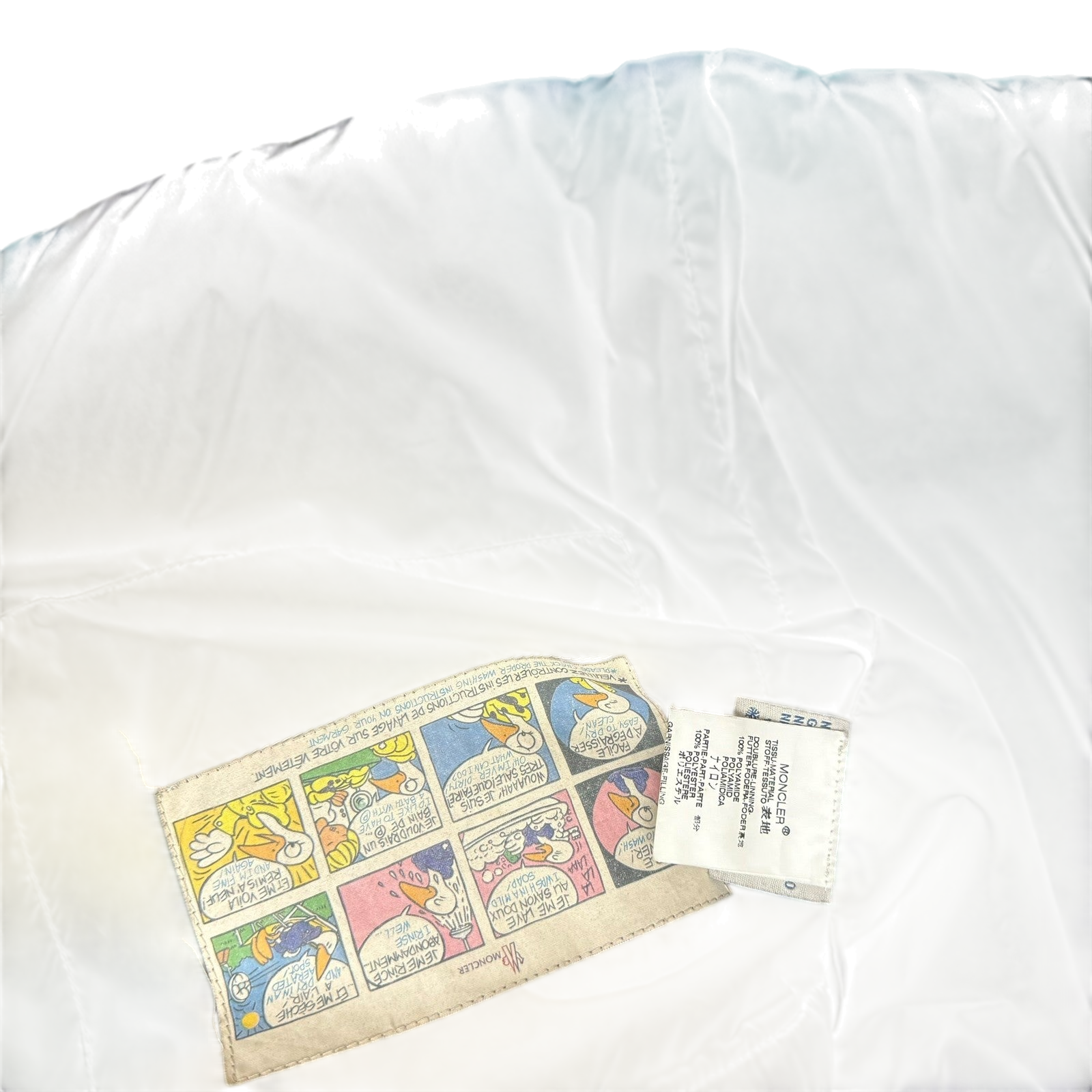 Moncler Vintage Maya Down Jacket Orange (Fits L)