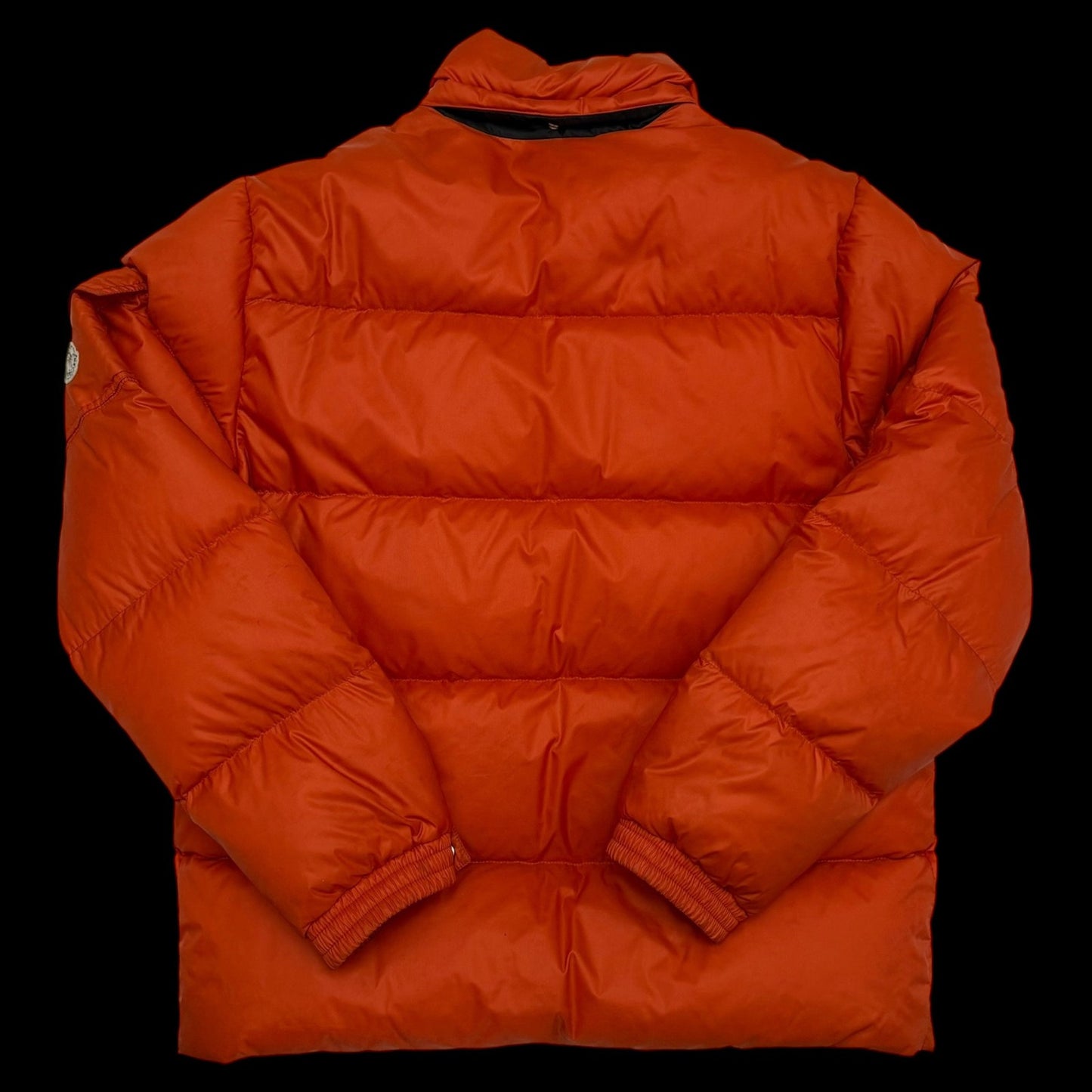 Moncler Vintage Maya Down Jacket Orange (Fits L)