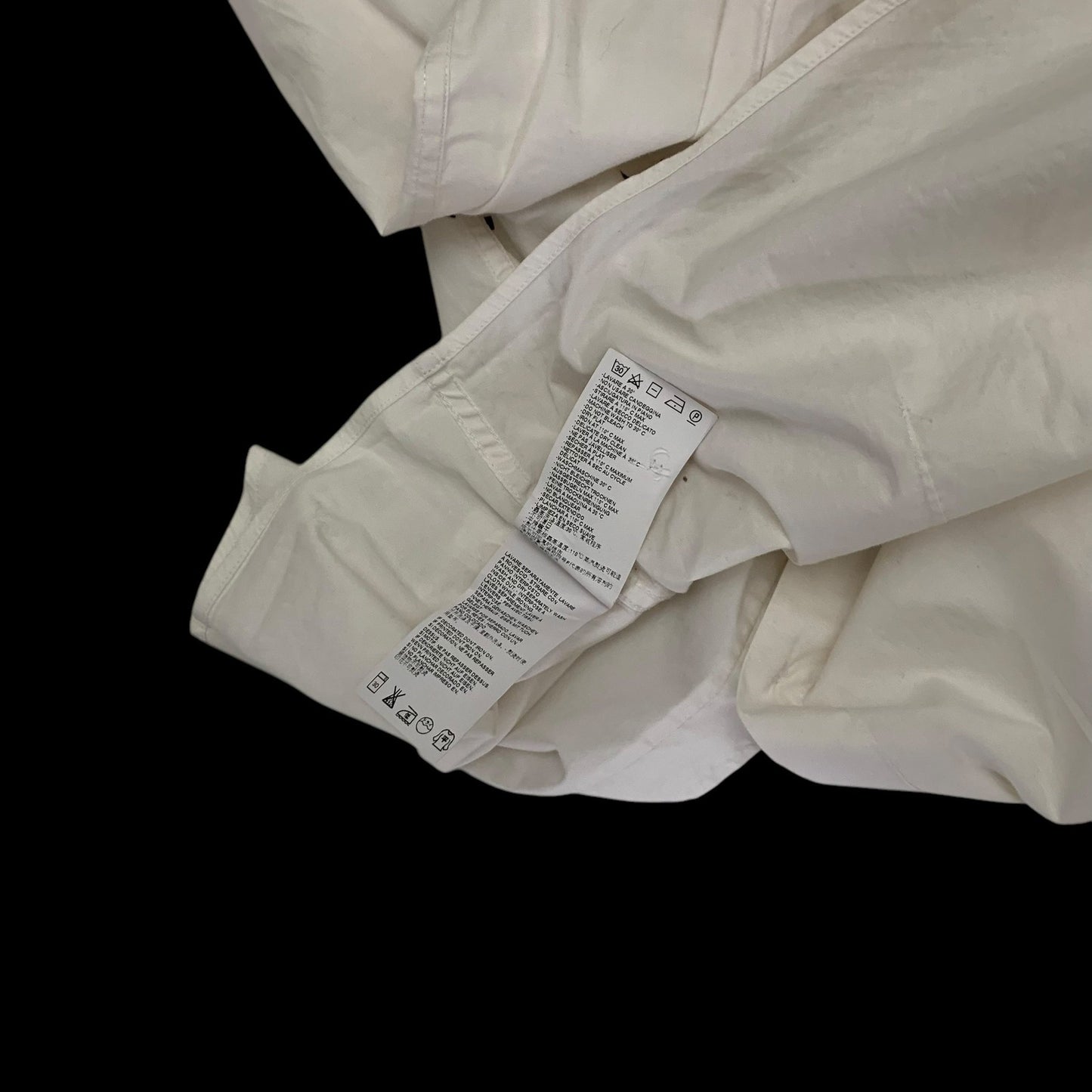 Vivienne Westwood Man Pixel Shirt White (Fits L)