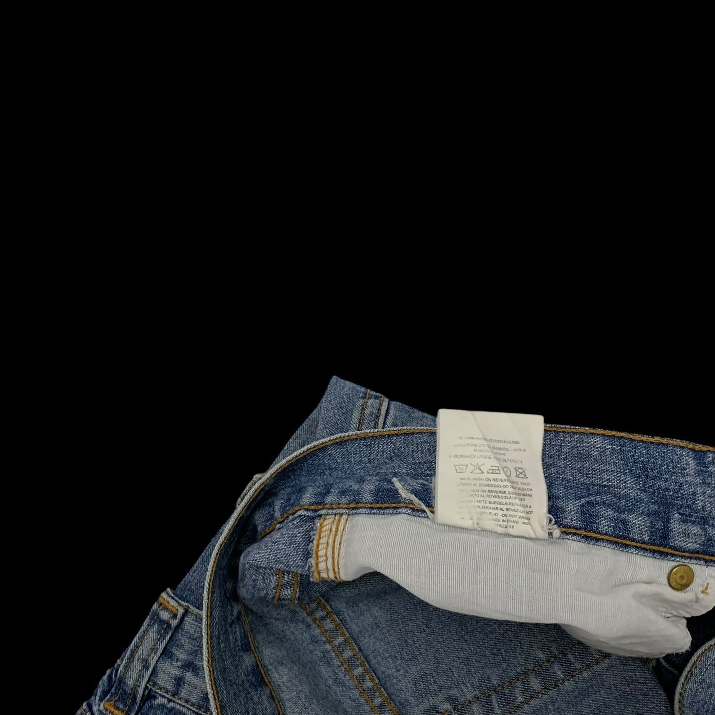 Dolce & Gabbana 90s Double-Waist Jeans (Size 32)