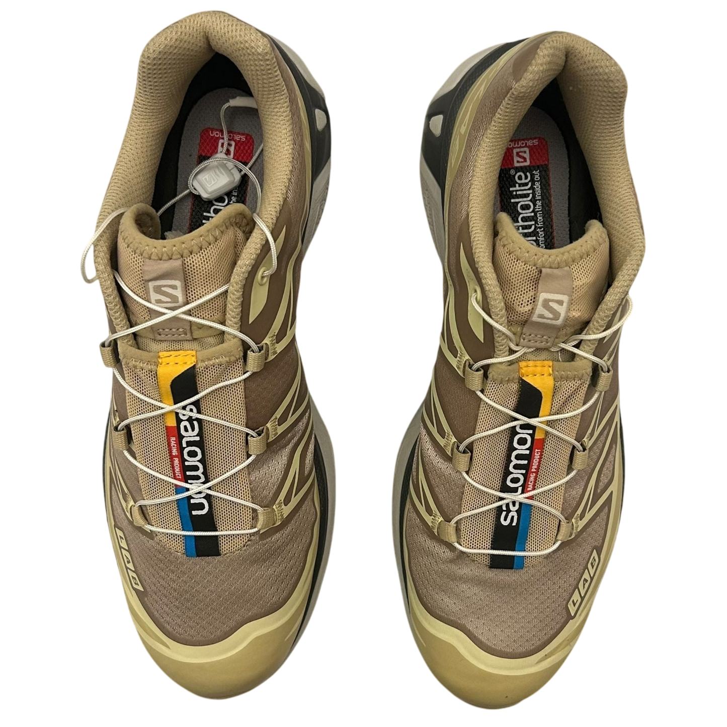 Salomon XT-6 Clear ‘Safari / Magnet / Vanilla Ice’ (US9/UK8.5)