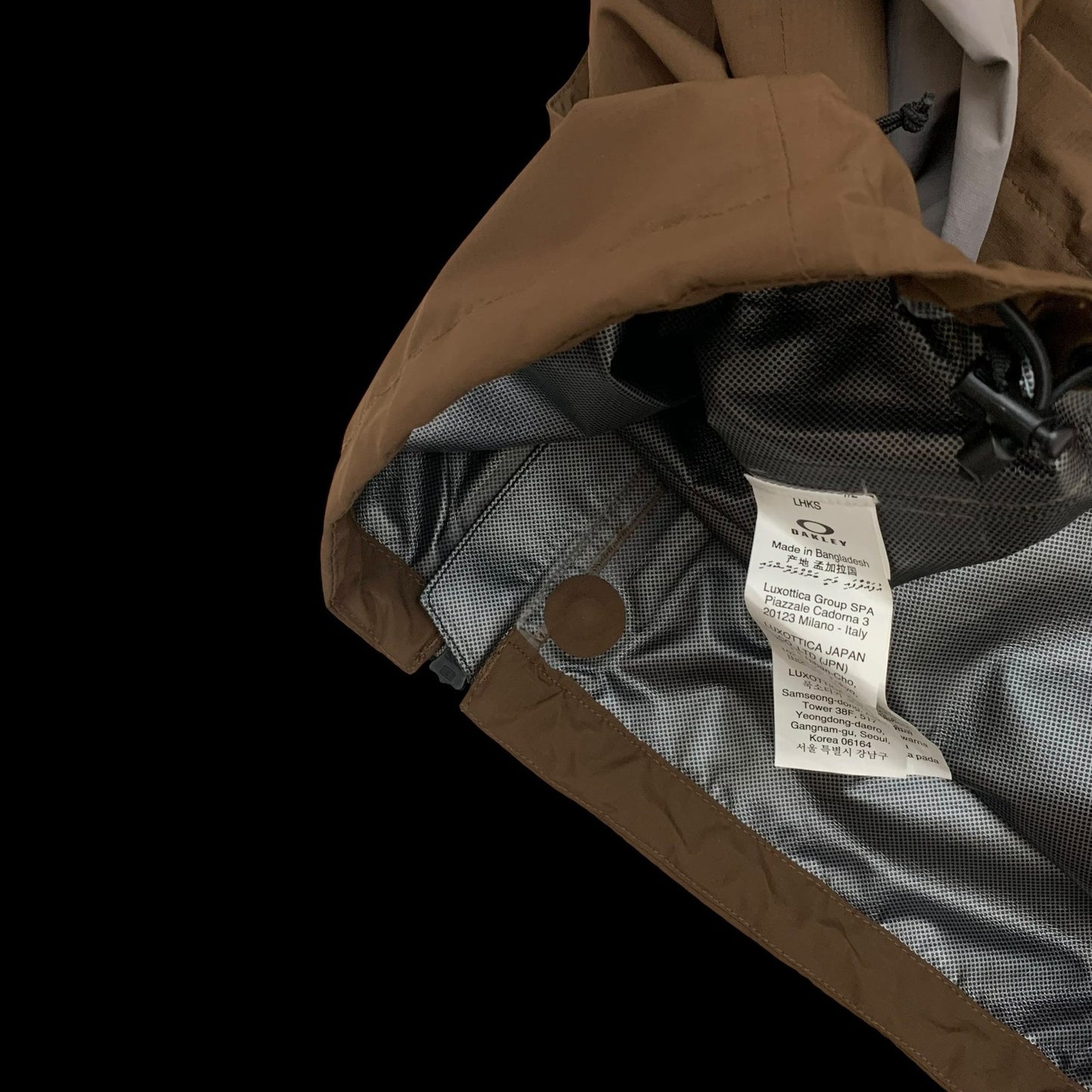 Oakley Latitude Shell Jacket Brown/Grey (Size L)