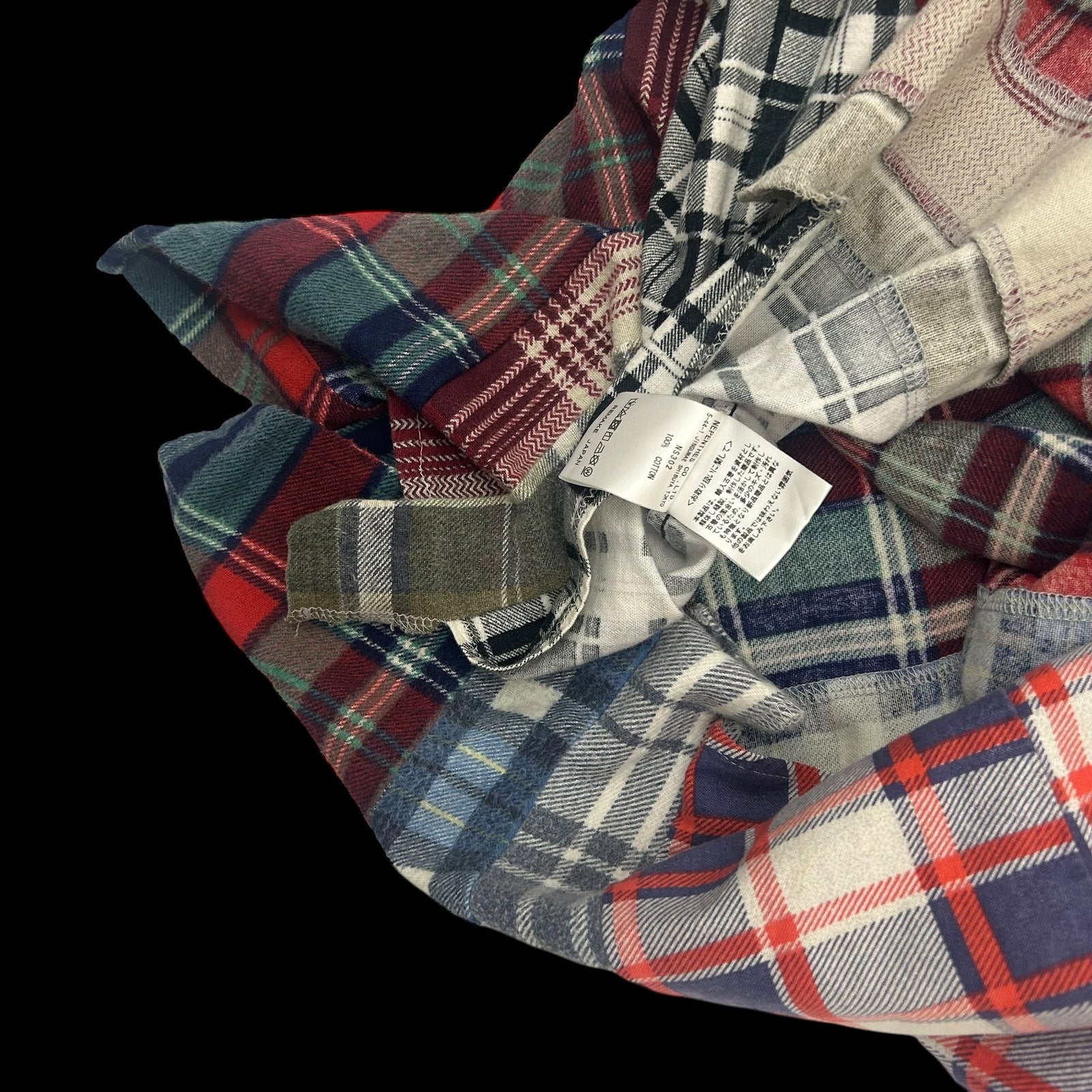 Needles Rebuild 7 Cut Flannel Shirt (Fits S/M)