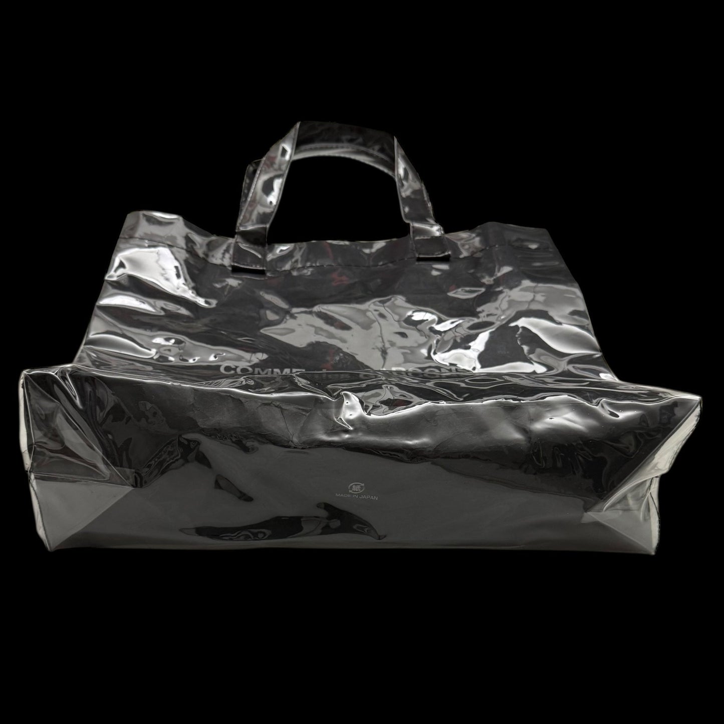 Comme des Garçons PVC Tote Bag Black