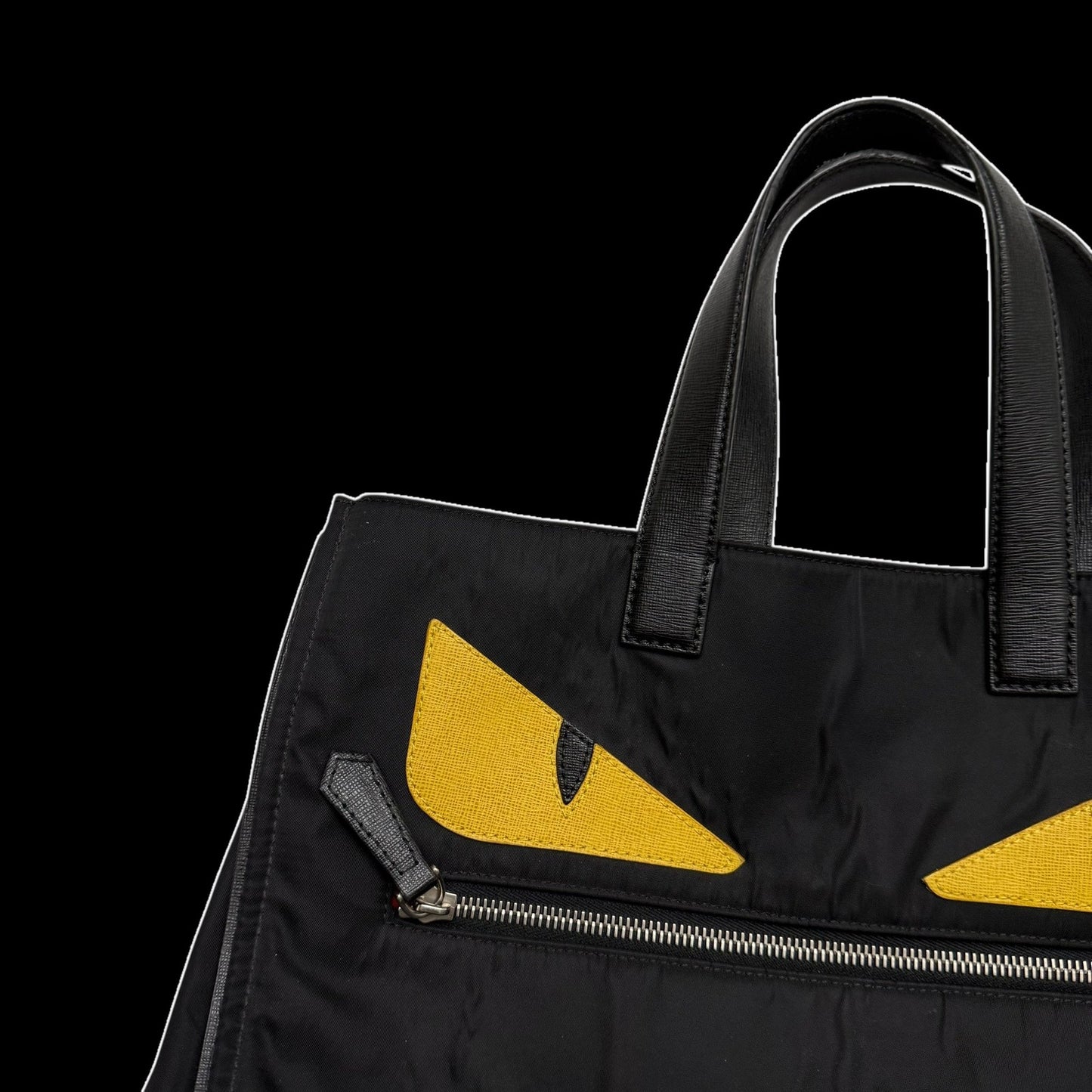 Fendi Monster Tote Bag Black