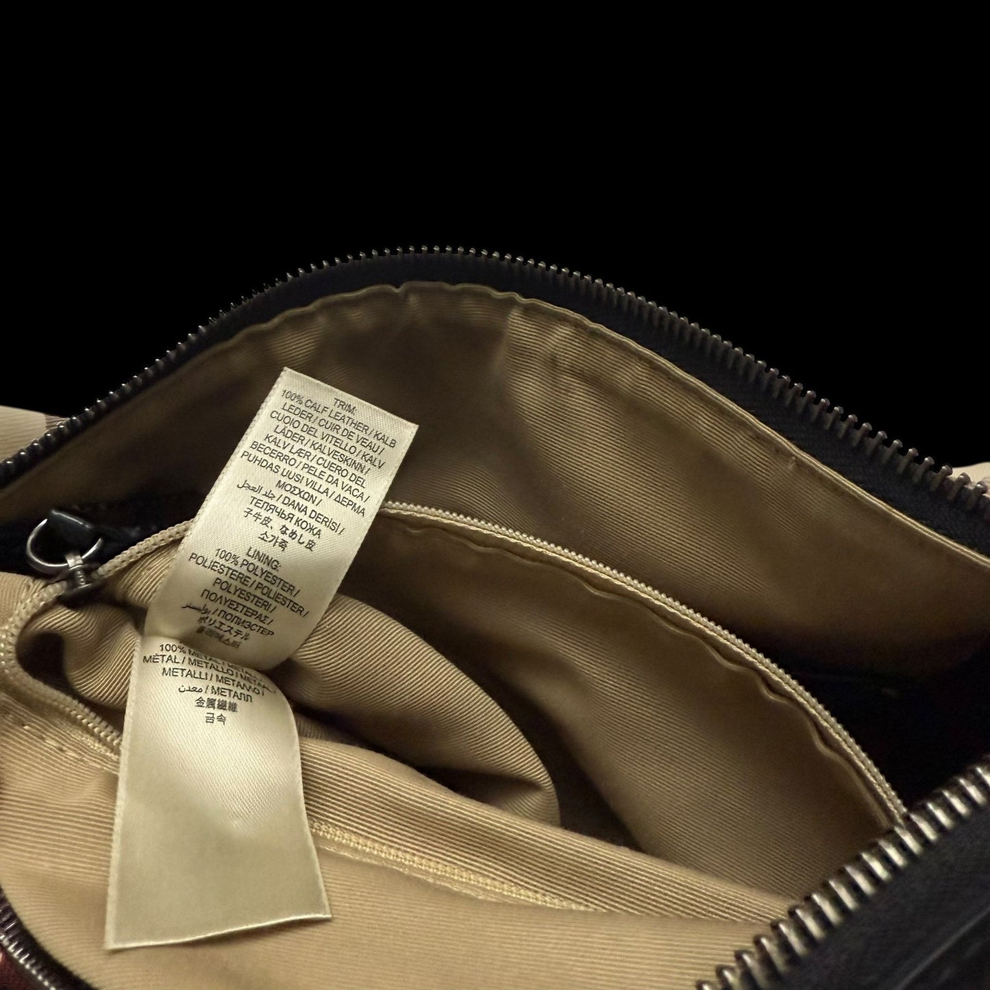 Burberry Nova Check PVC Chester Boston Bag