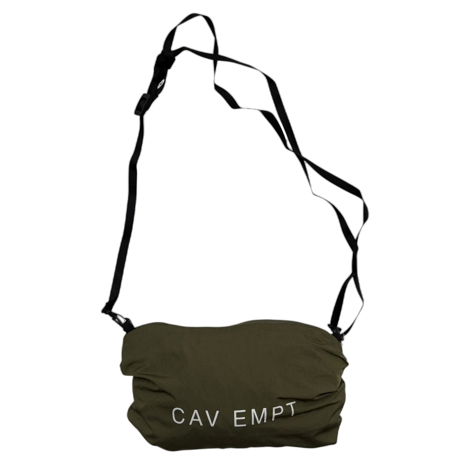 Cav Empt Packable Half-Zip Anorak Jacket Olive Green (Fits L-XL)
