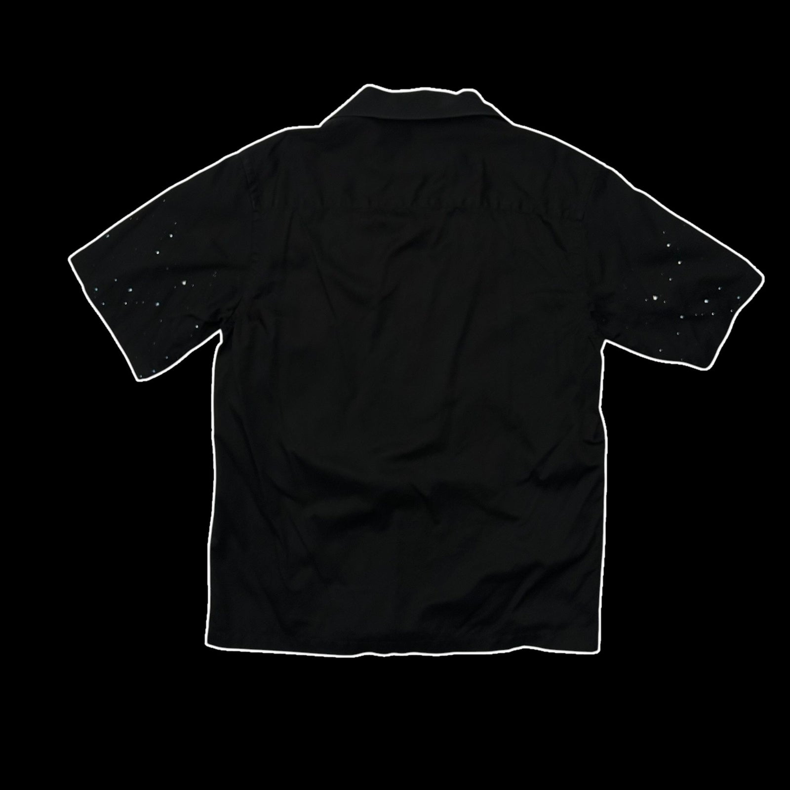 MISBHV Fantasy Short-Sleeve Button-Up Shirt Black (Size S)