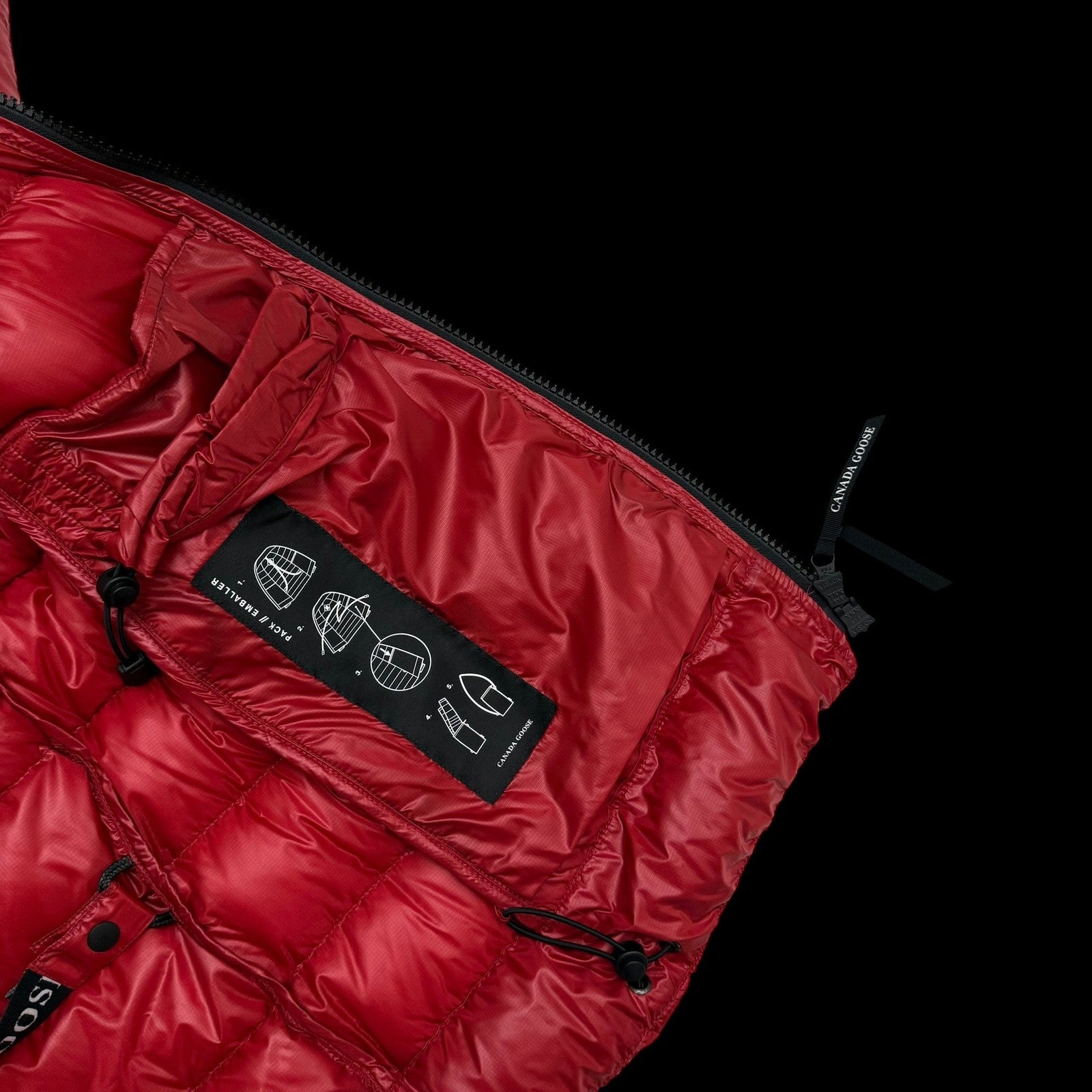 Canada Goose Crofton Down Jacket Red (Size L)