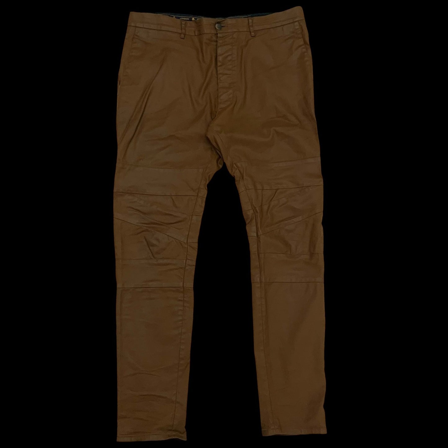 Vivienne Westwood Wax Effect Pants Brown (Fits 36")