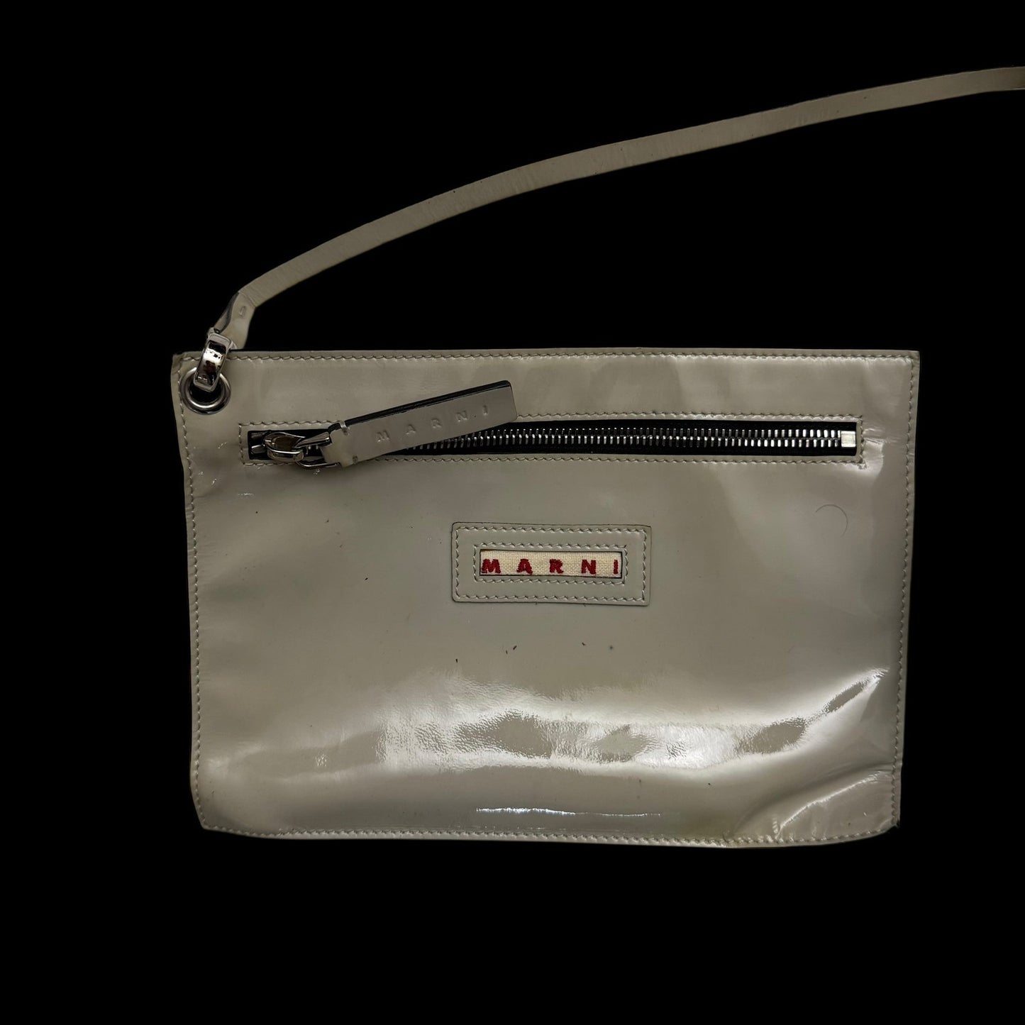 Marni 2011 Colour-Block Patent Leather Bag