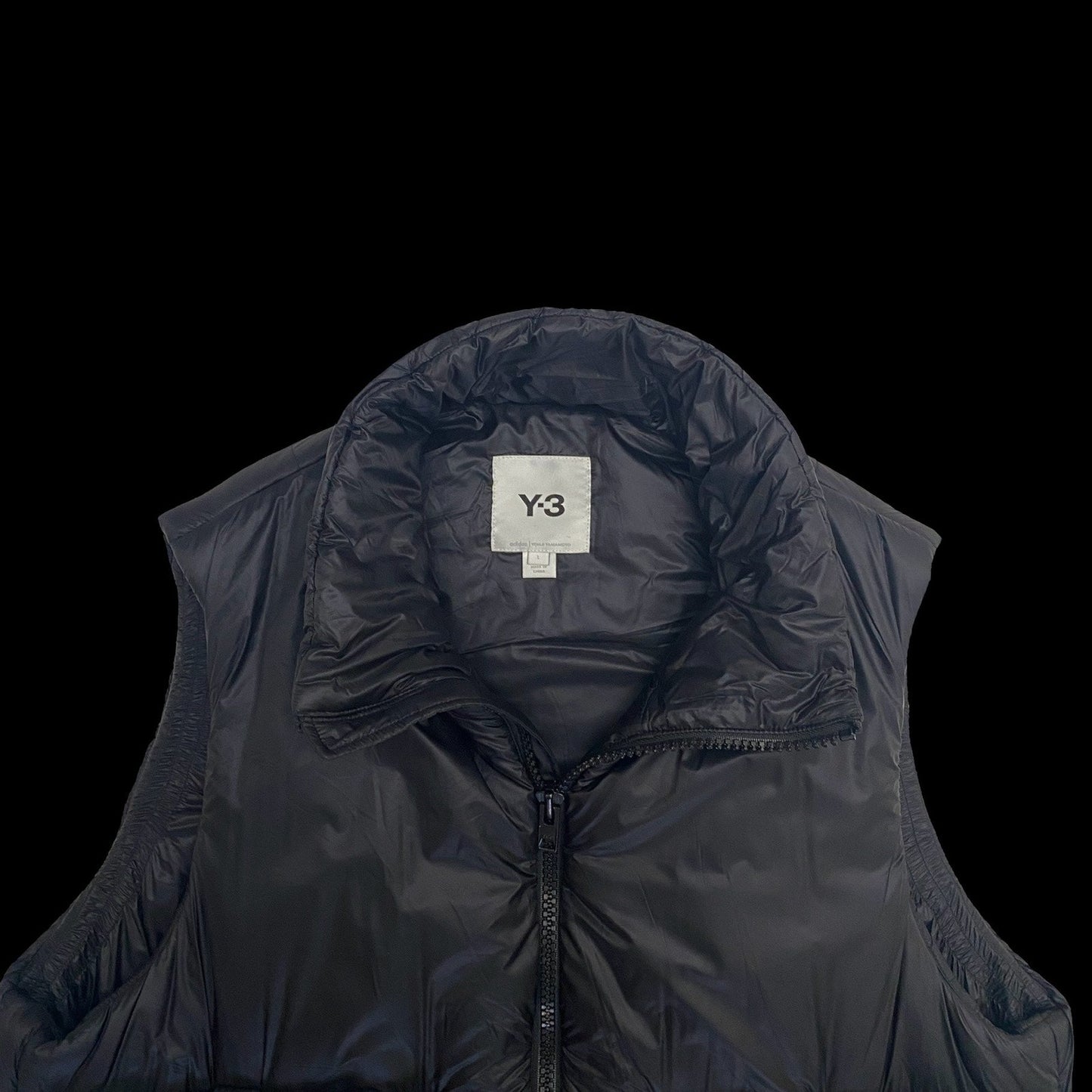 Y-3 CH3 Puffer Vest Black (Fits L-XL)